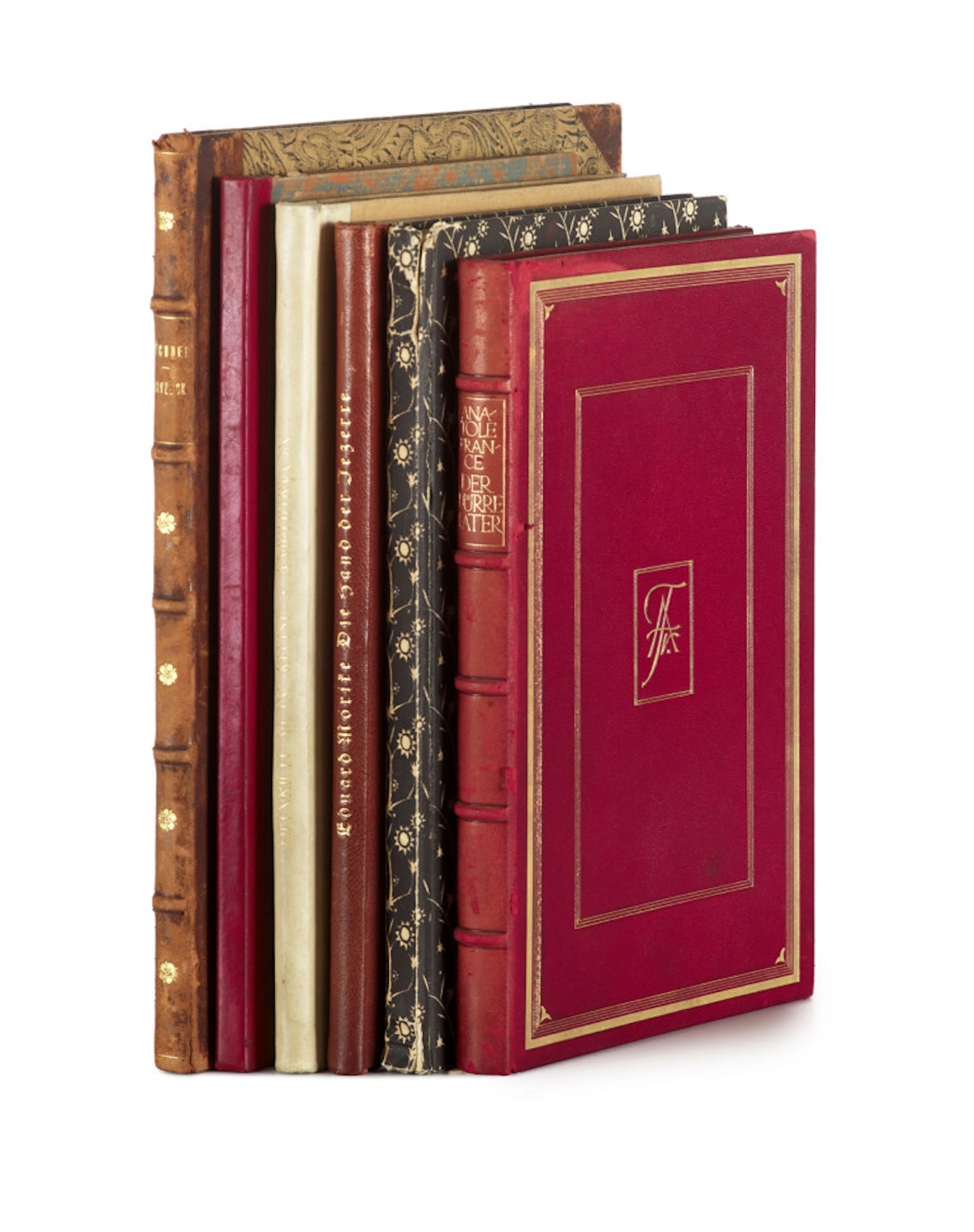 Sammlung von 6 bibliophilen …