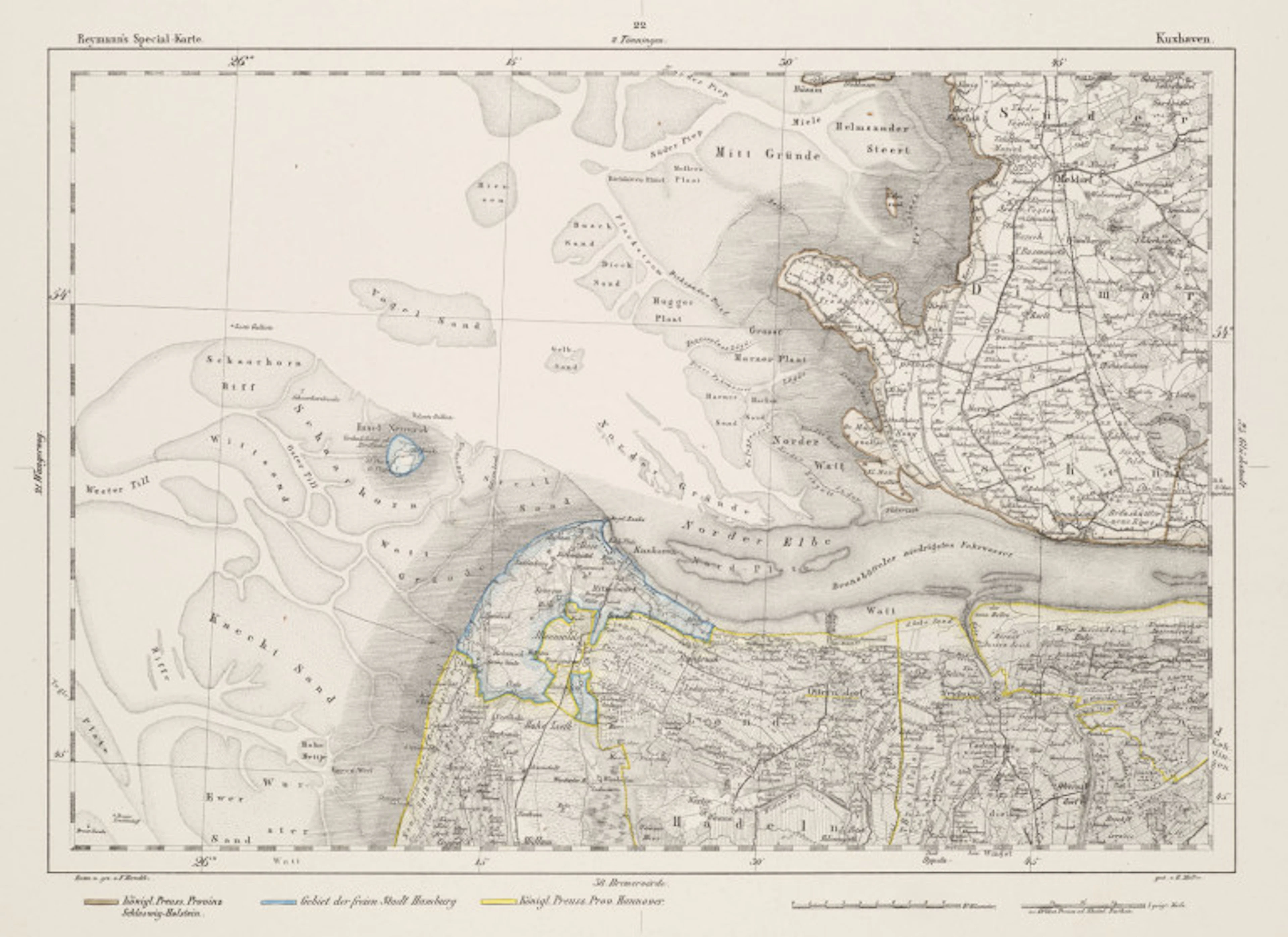 Gottlob Daniel Reymann. (Topographische Special-Karte …