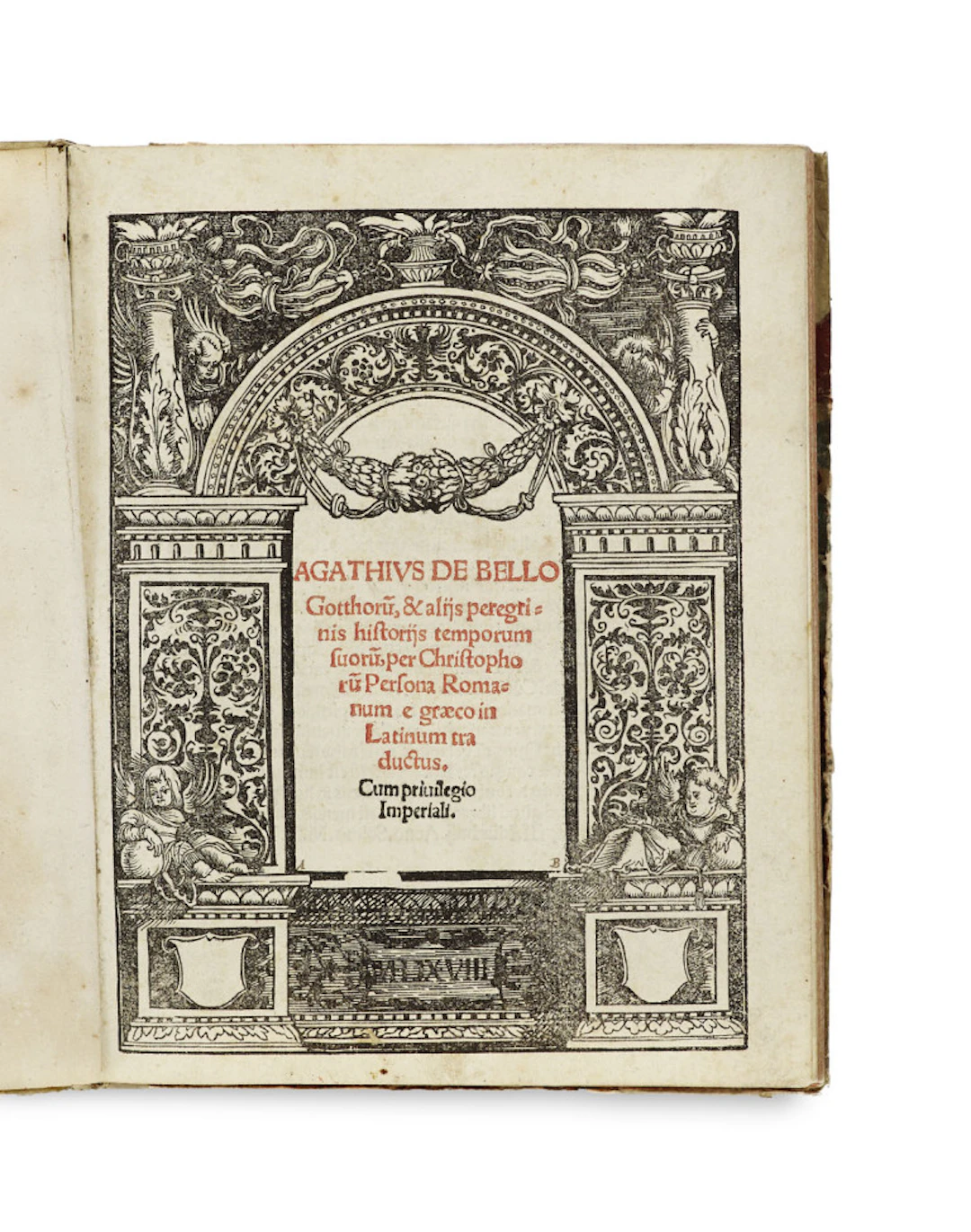 Agathias Scholastikos. De bello Gotthoru(m), & …