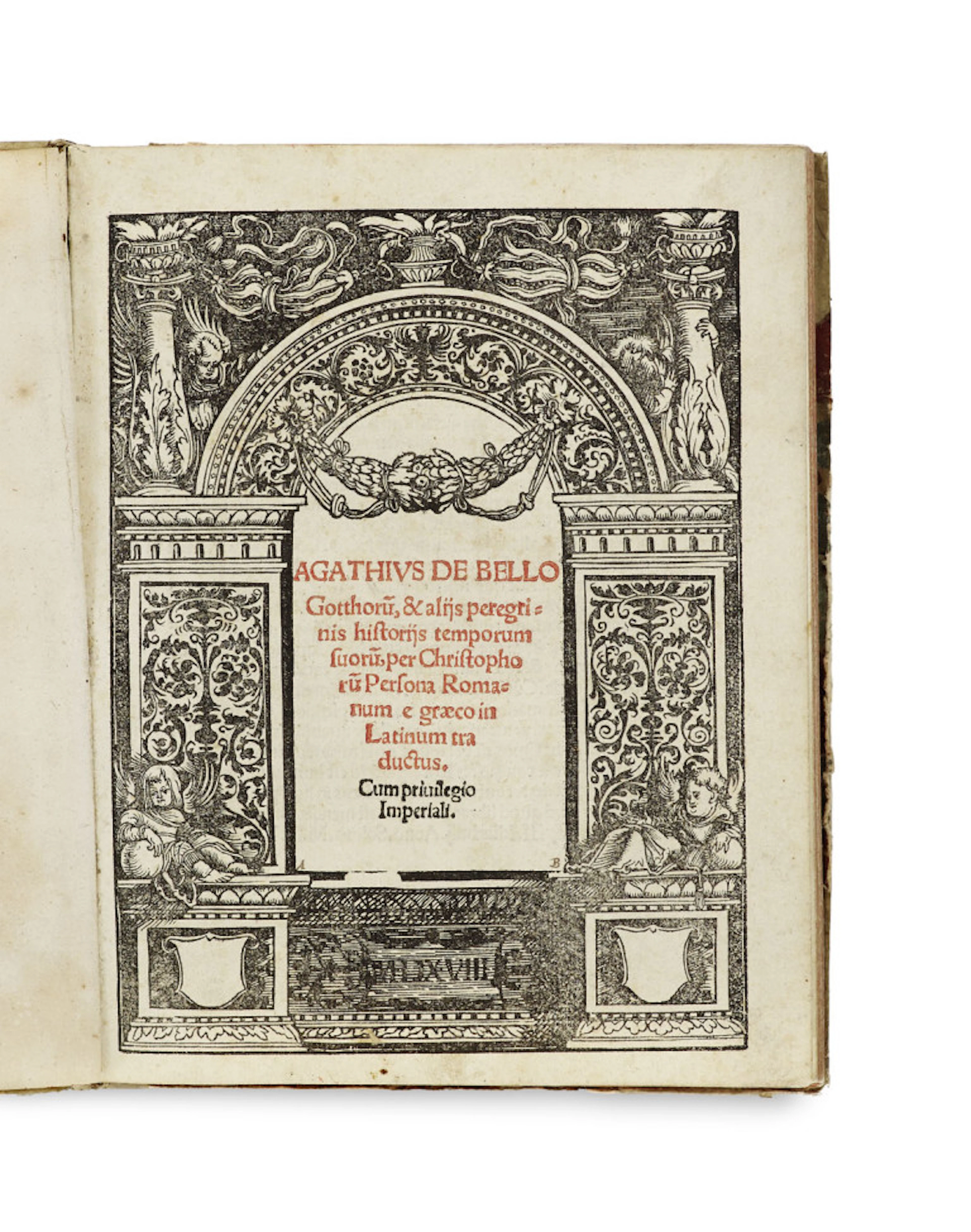 Agathias Scholastikos. De bello Gotthoru(m), & …