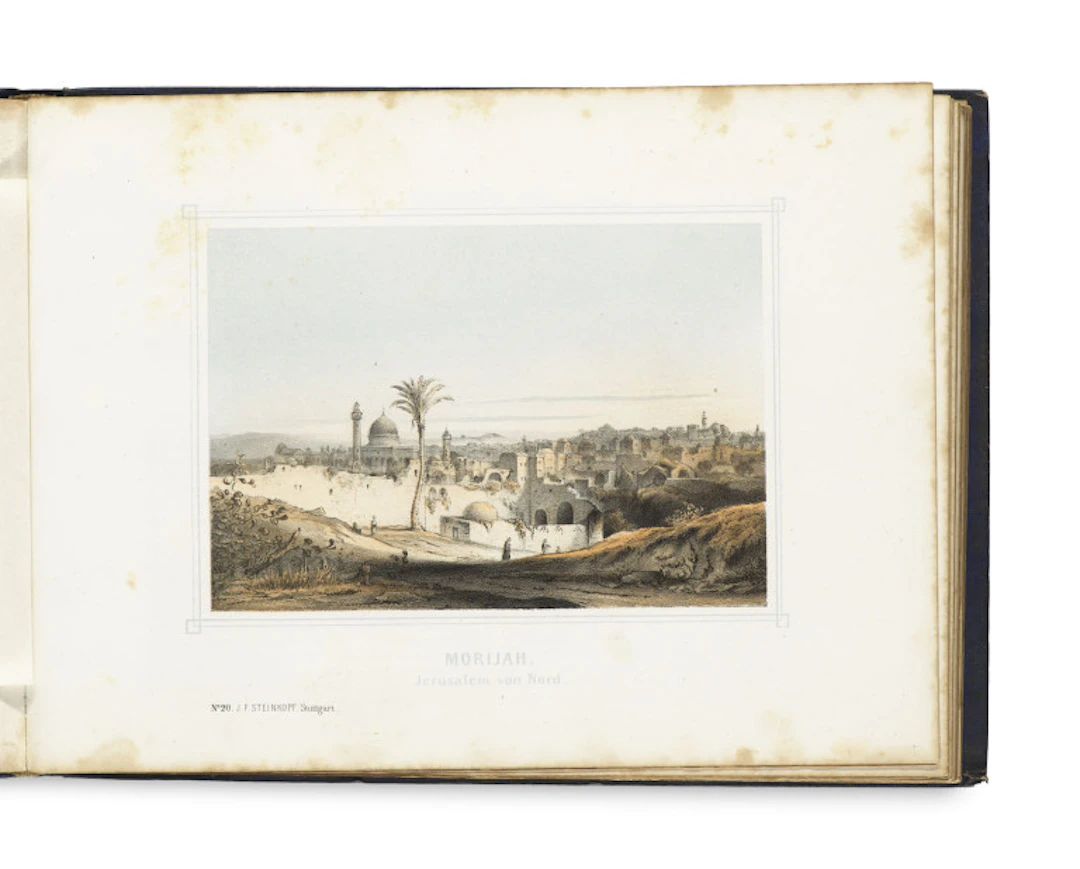 J.M. Bernatz. Album des heiligen Landes. 50 …