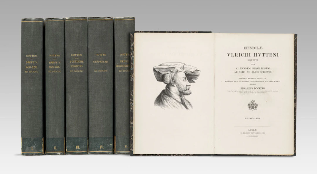 Ulrich von Hutten. Ulrichi Hutteni opera quae …
