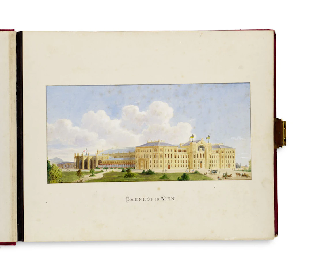 Nordwestbahn 1868-1872. Album …