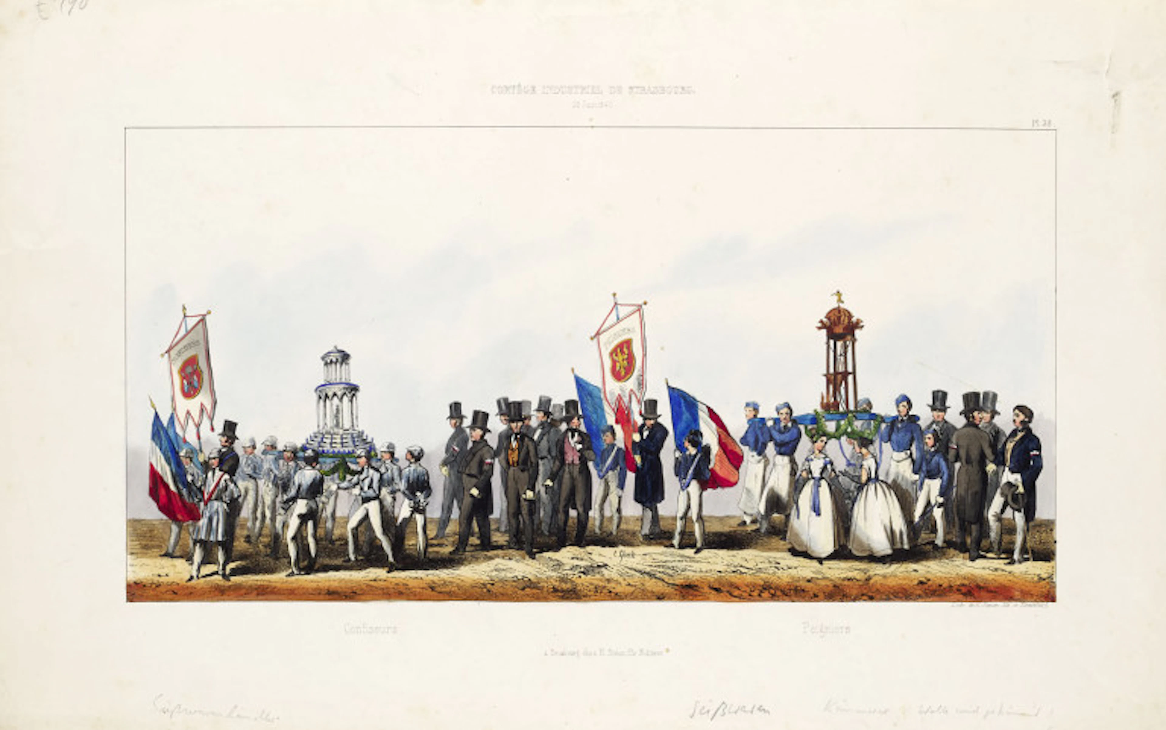 Frédéric-Emile Simon. 27 kolorierte Lithographien. …