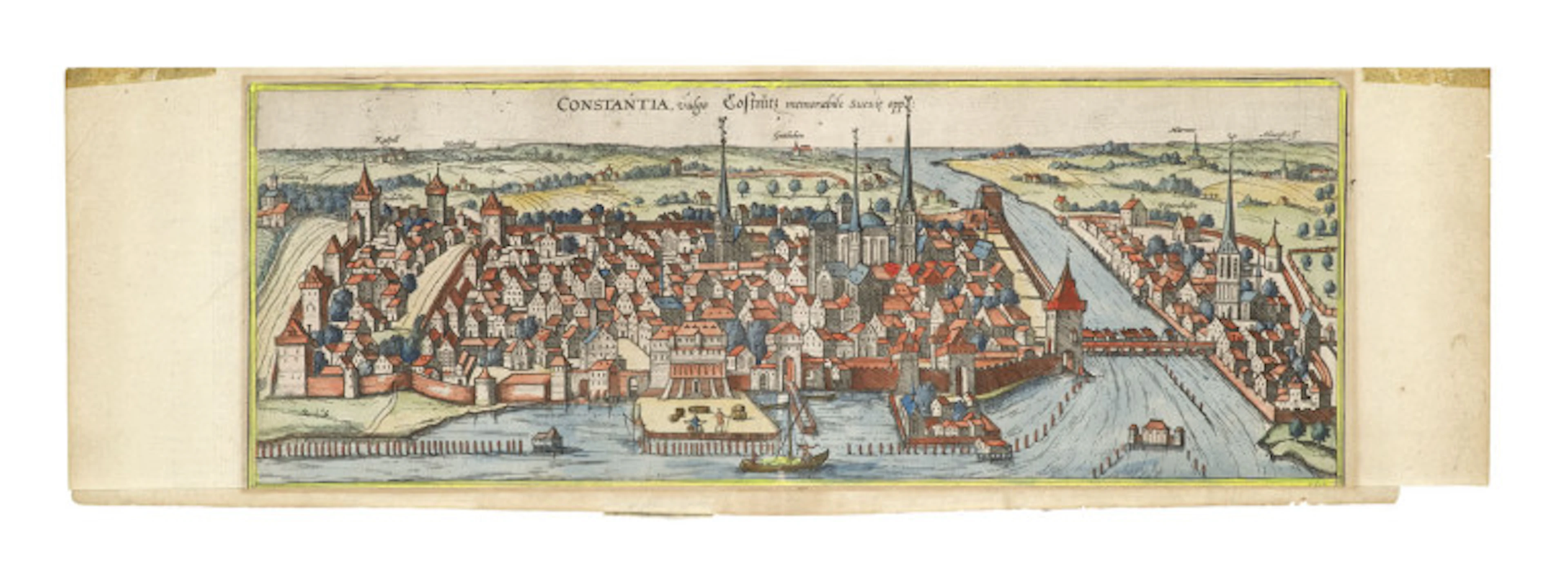 Georg u. Franz Hogenberg Braun. Constantia, vulgo Costnitz, …