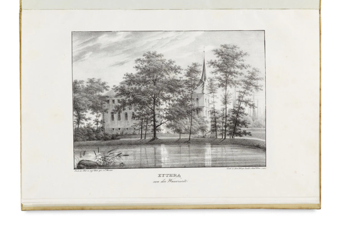 Carl Friedrich Heinrich Werner. VI Ansichten von Eythra. Dem …