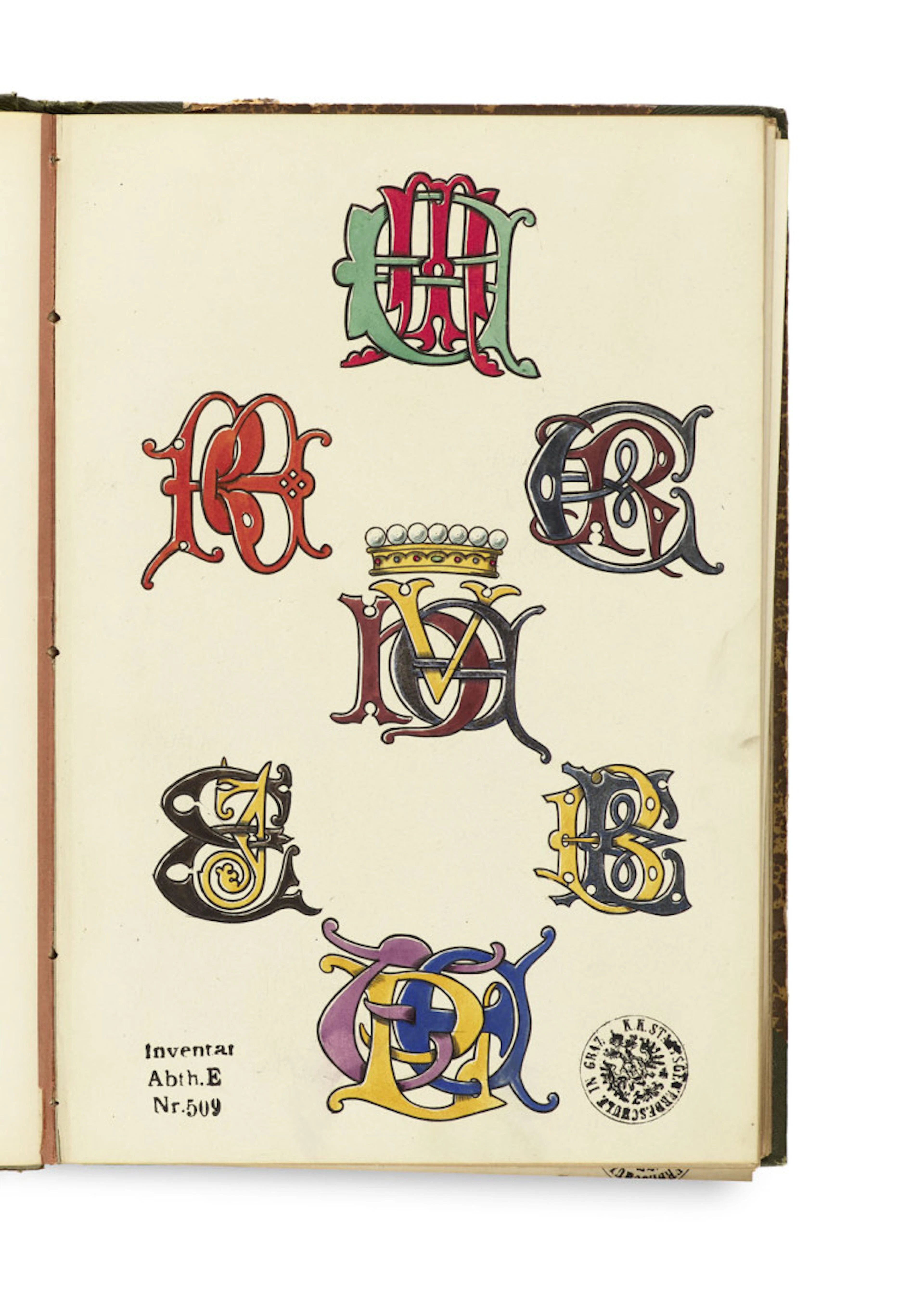 George Barclay. Monograms. 13 (von 15) Teilen …