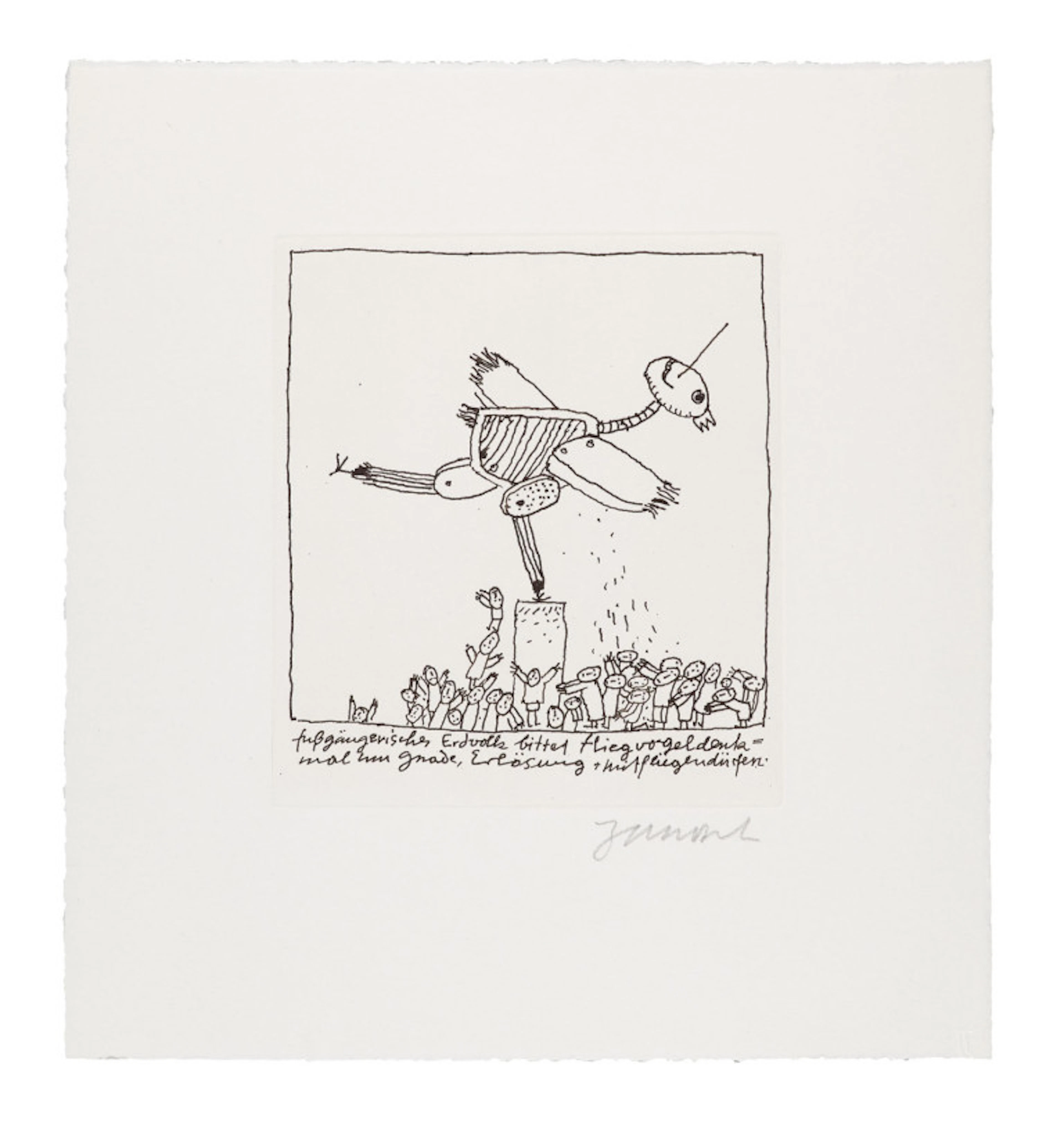 Janosch. Signatur. Zeit. Schrift. …