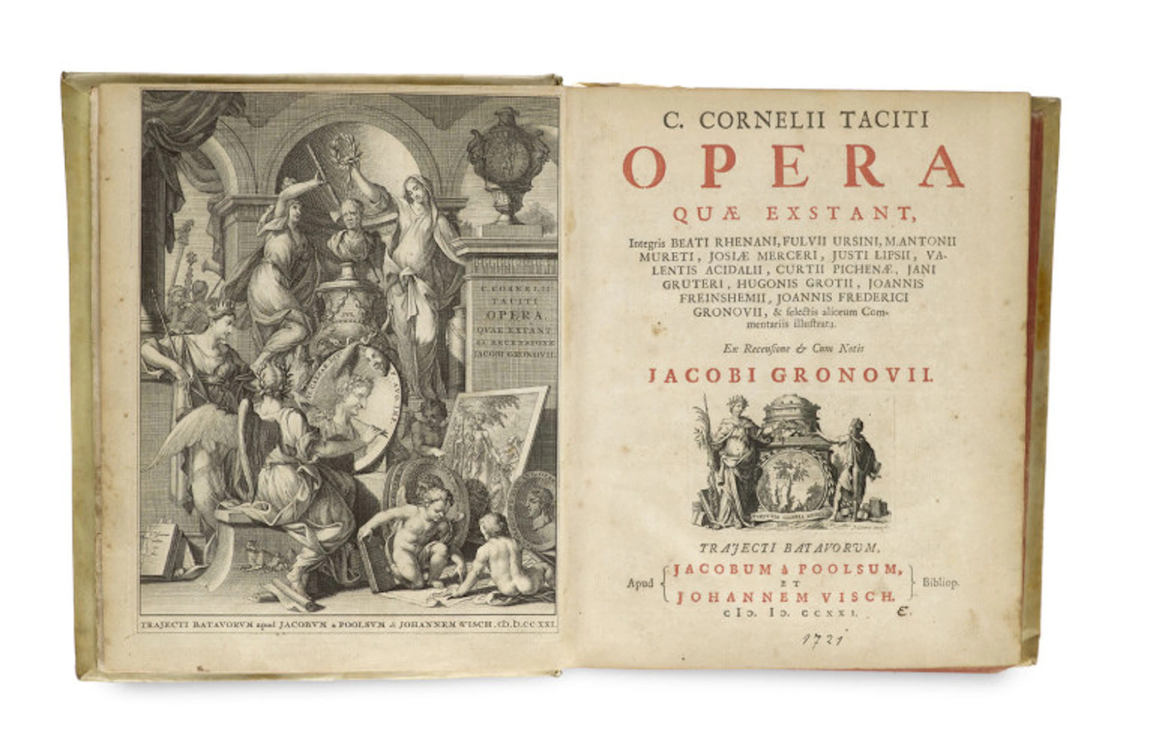 Cajus Cornelius Tacitus. Opera quae extant. Ex …