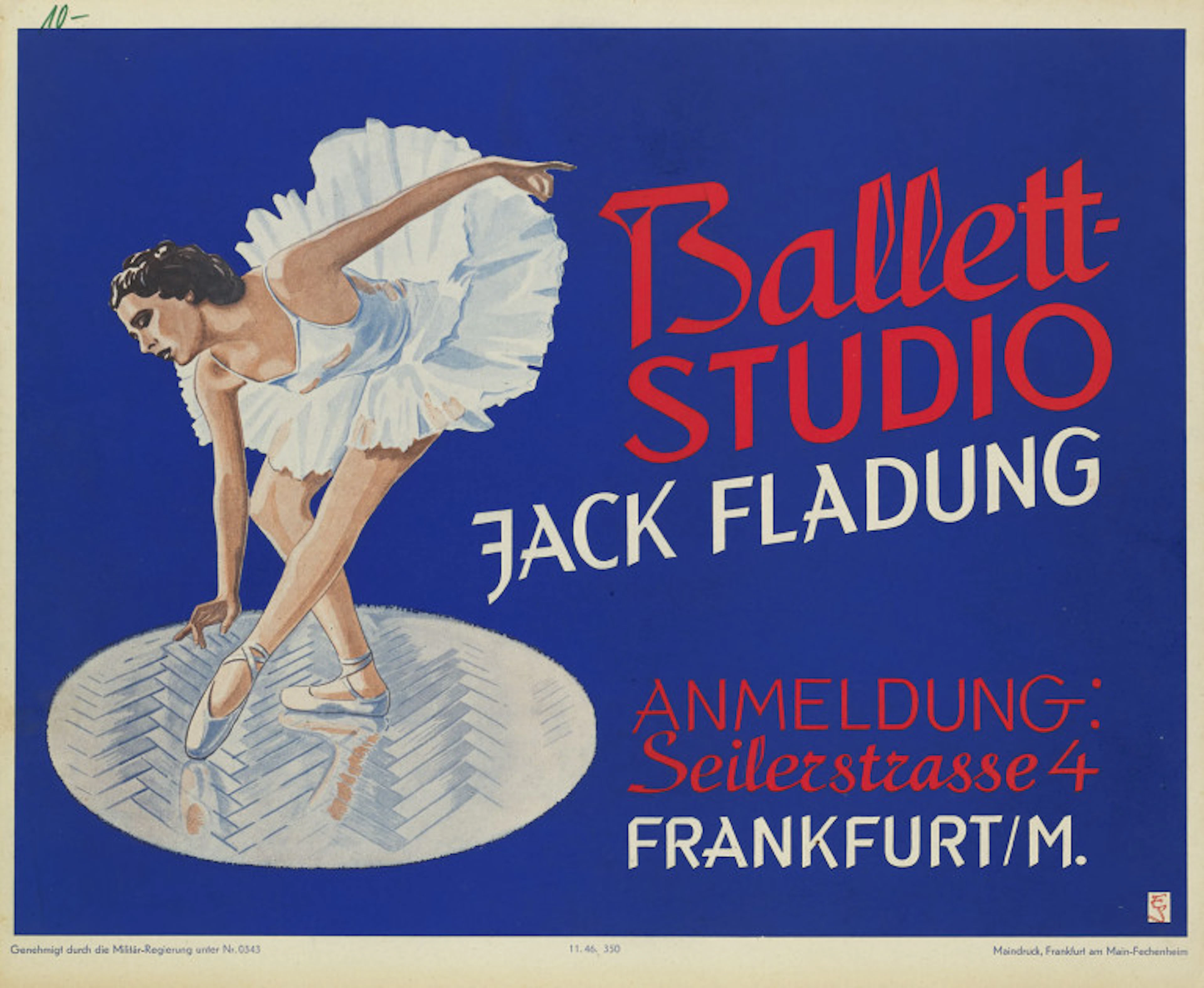 Ballett-Studio Jack Fladung. …