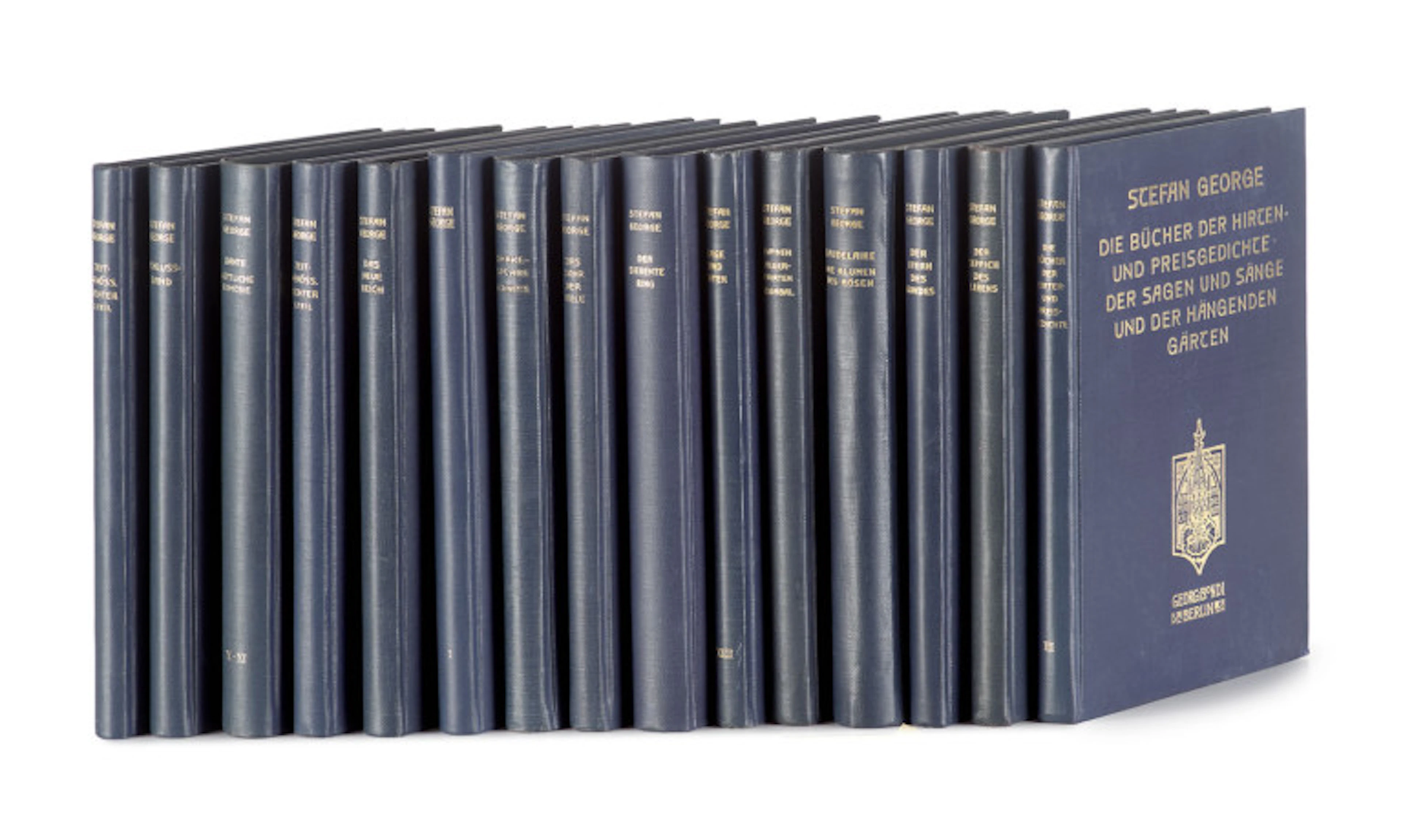Stefan George. Gesamt-Ausgabe der Werke, …