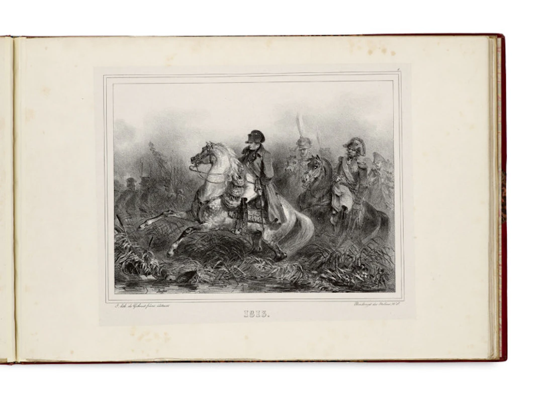 Auguste Raffet. Album lithographique. 4 …