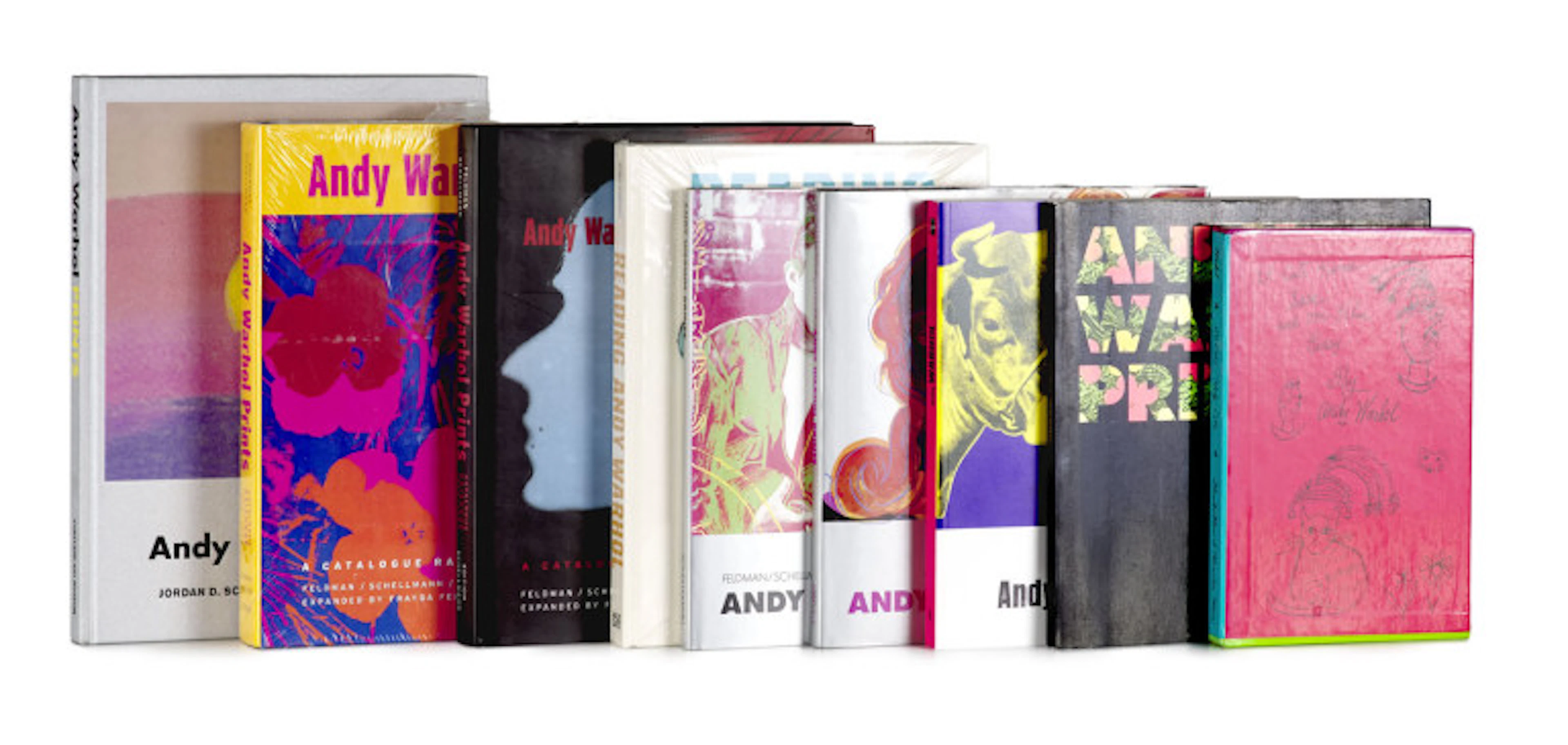 Sammlung von 8 Werken zu Andy …