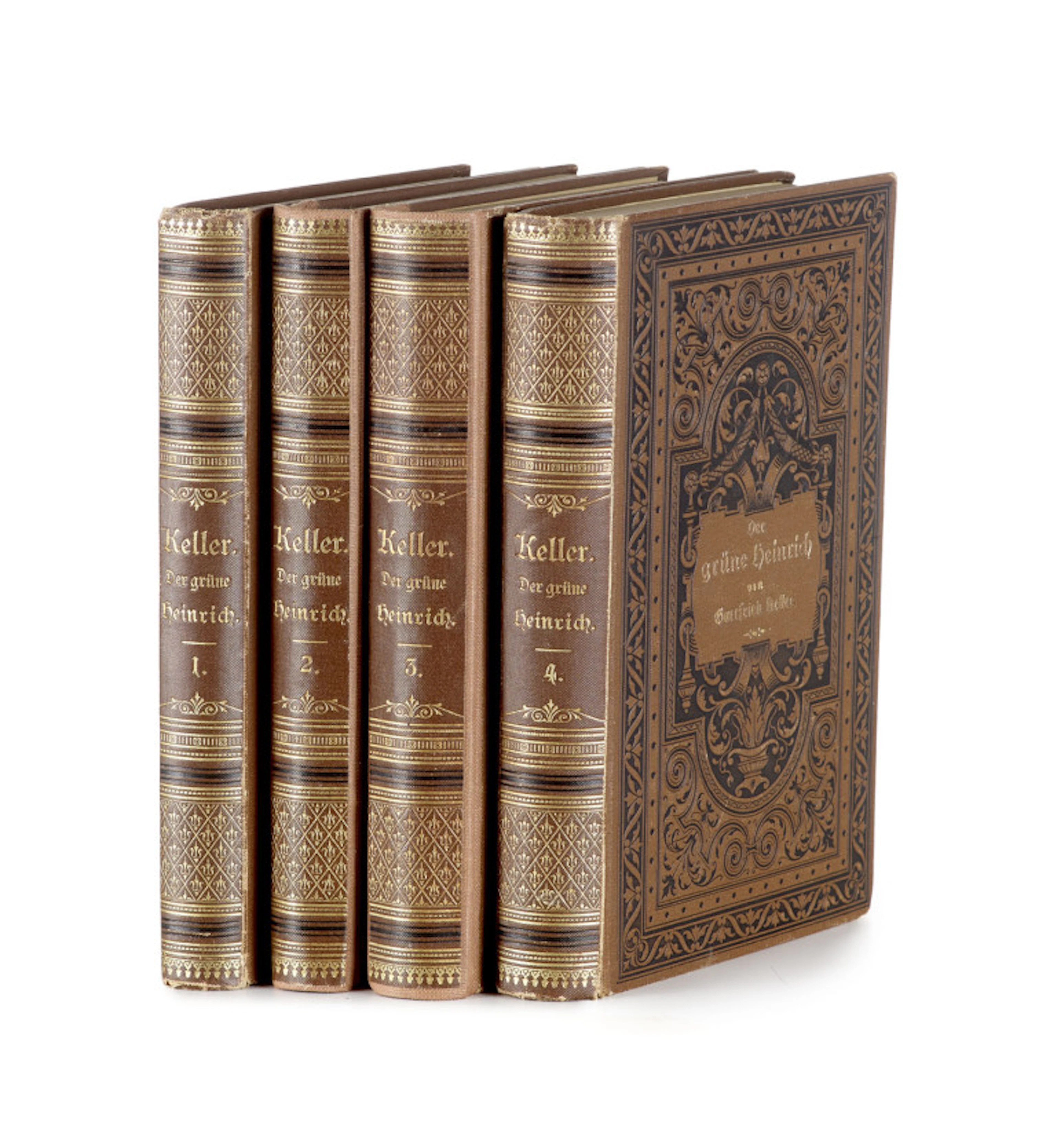 Gottfried Keller. Der grüne Heinrich. Roman. …