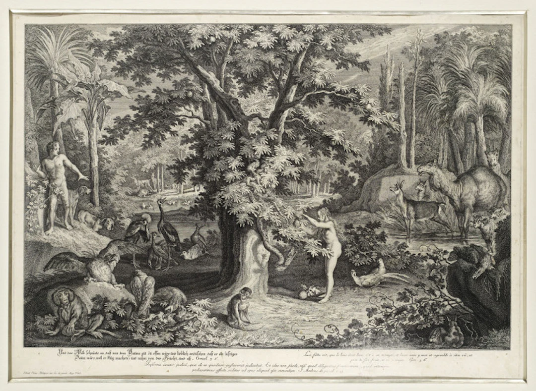 Johann Elias Ridinger. 4 Arbeiten. Um 1740. Je …