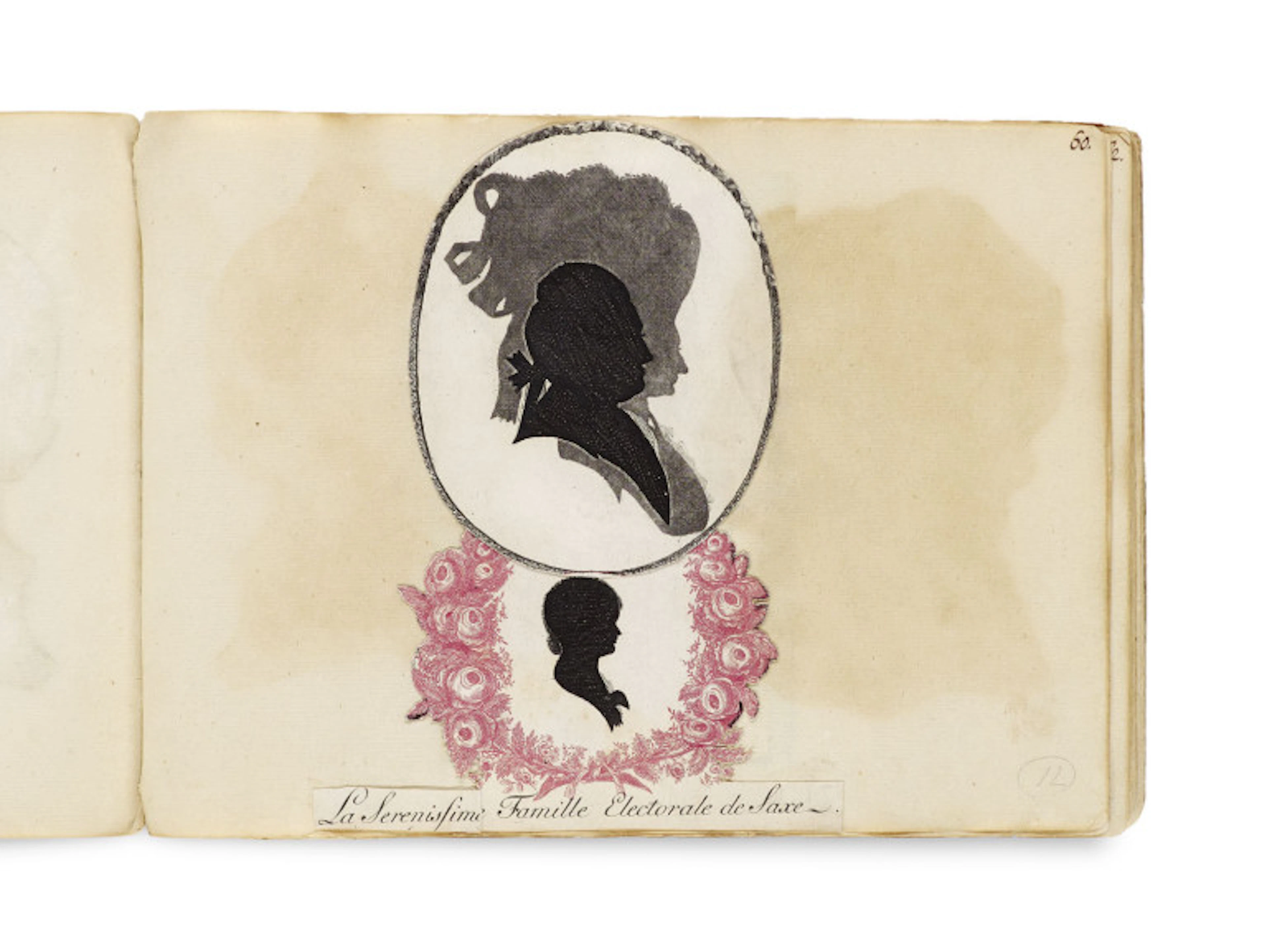 Silhouetten-Album mit 126 …