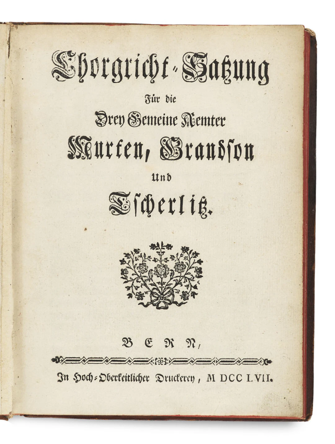 Chorgricht-Satzung für die …
