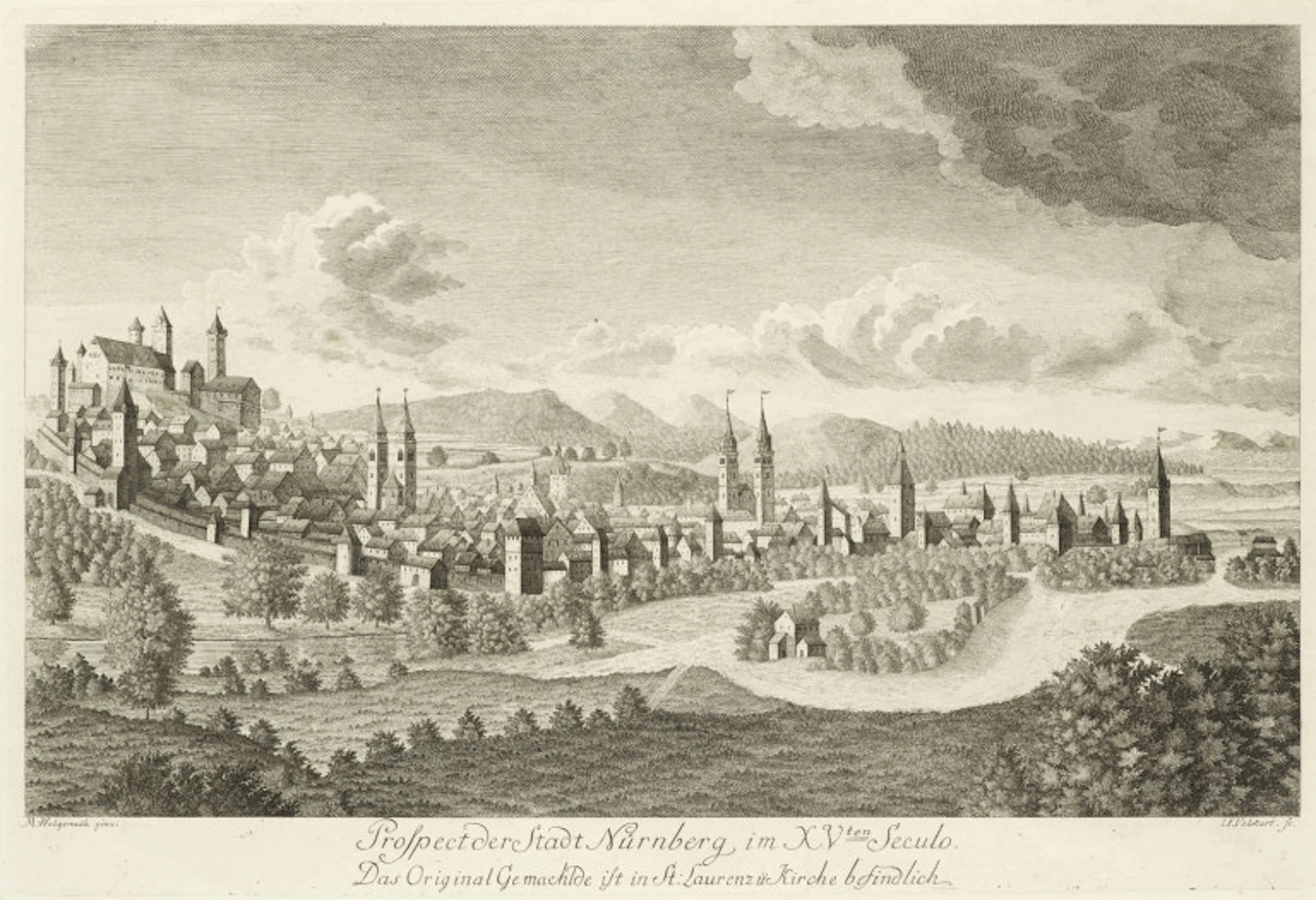 Prospect der Stadt Nürnberg …