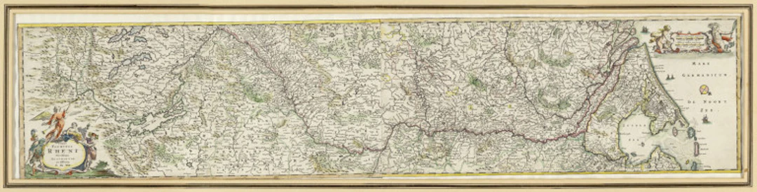 Frederick De Wit. Totius Fluminis Rheni …
