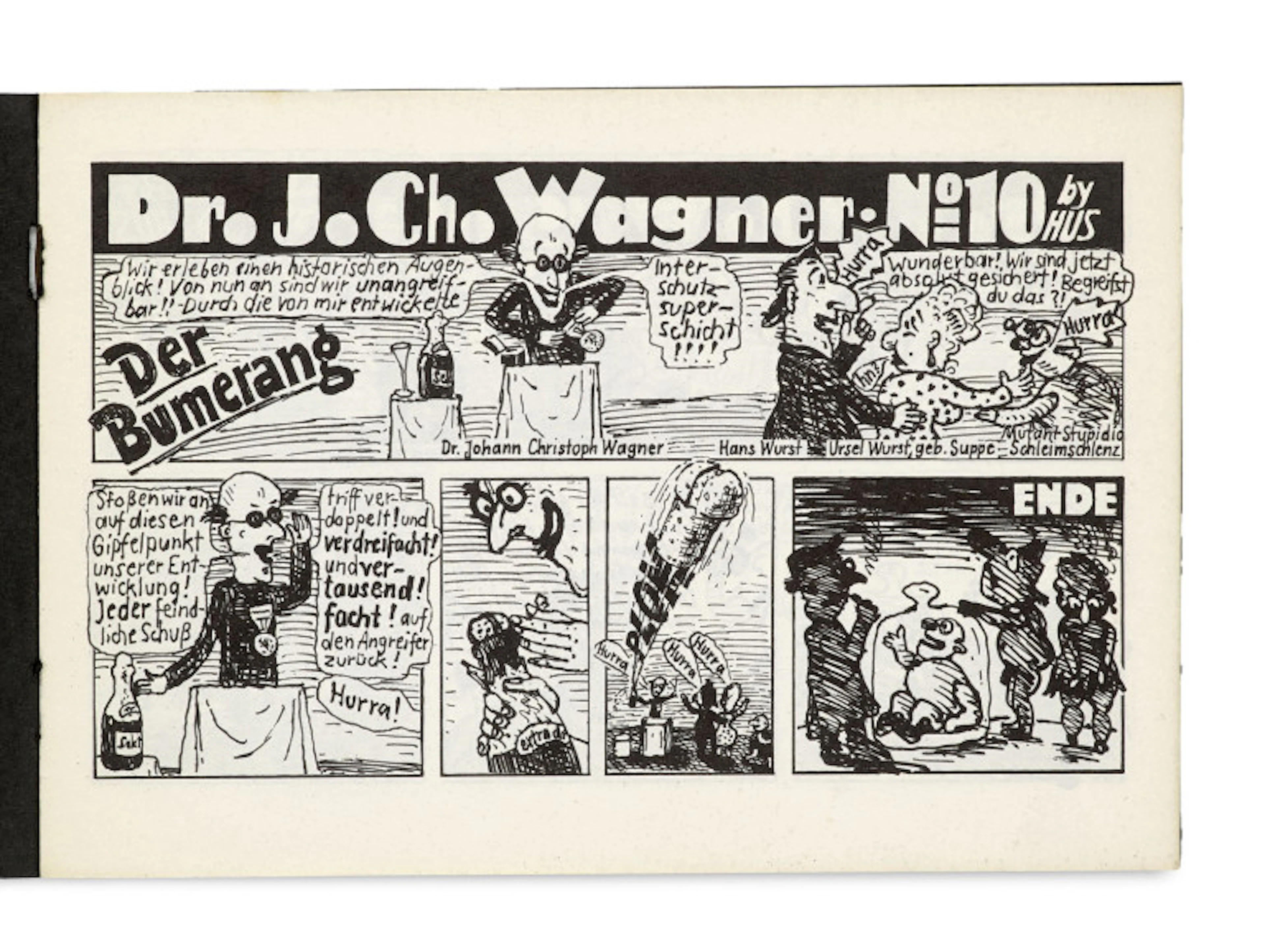 Ulrich Schneider (H.U.S.). DR. J. Ch. Wagner. …