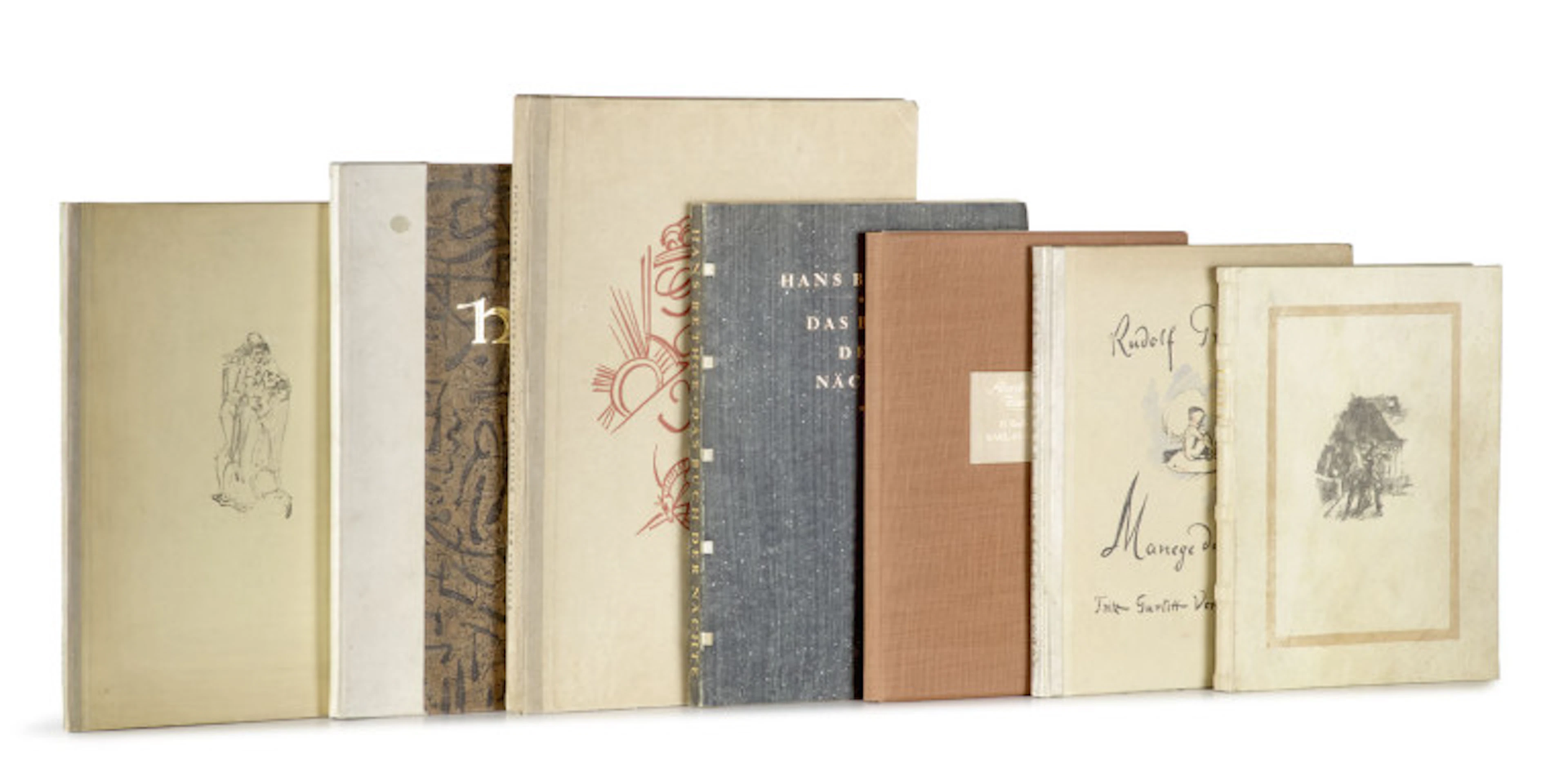 Sammlung von 7 bibliophilen …