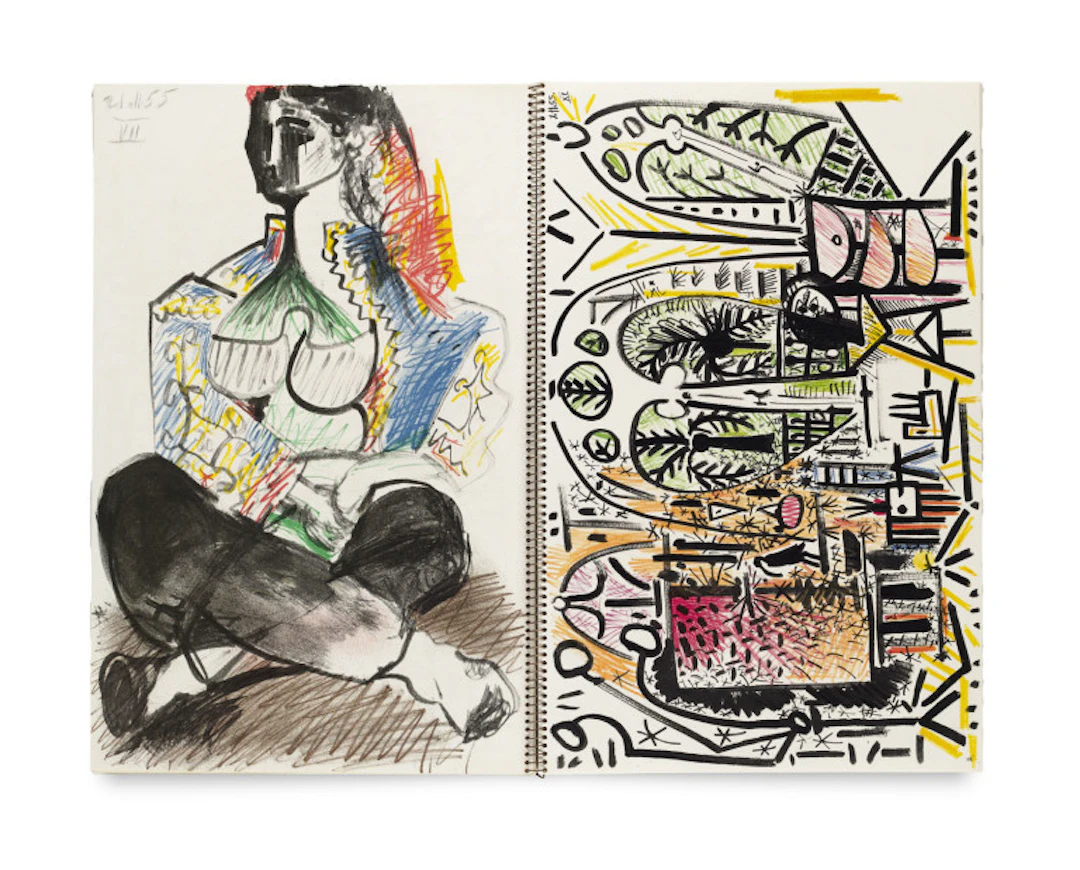 Pablo Picasso. Carnet de la Californie. Mit …