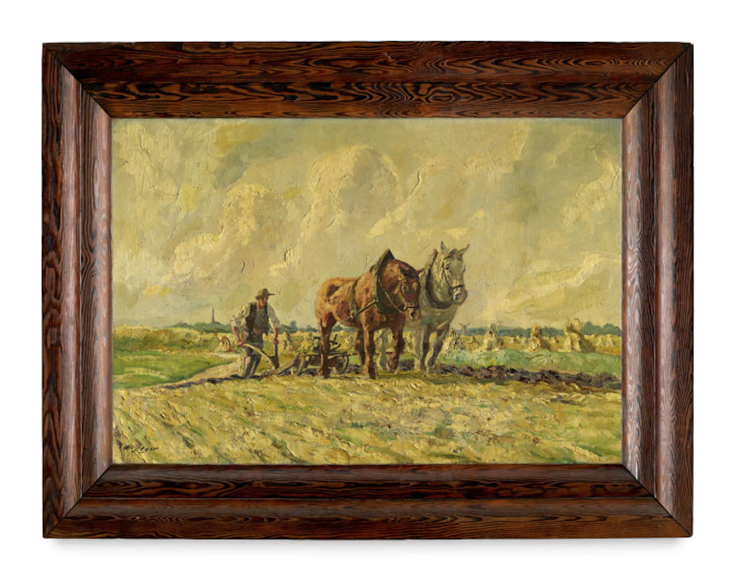 Otto Beyer. Sommerlandschaft mit …