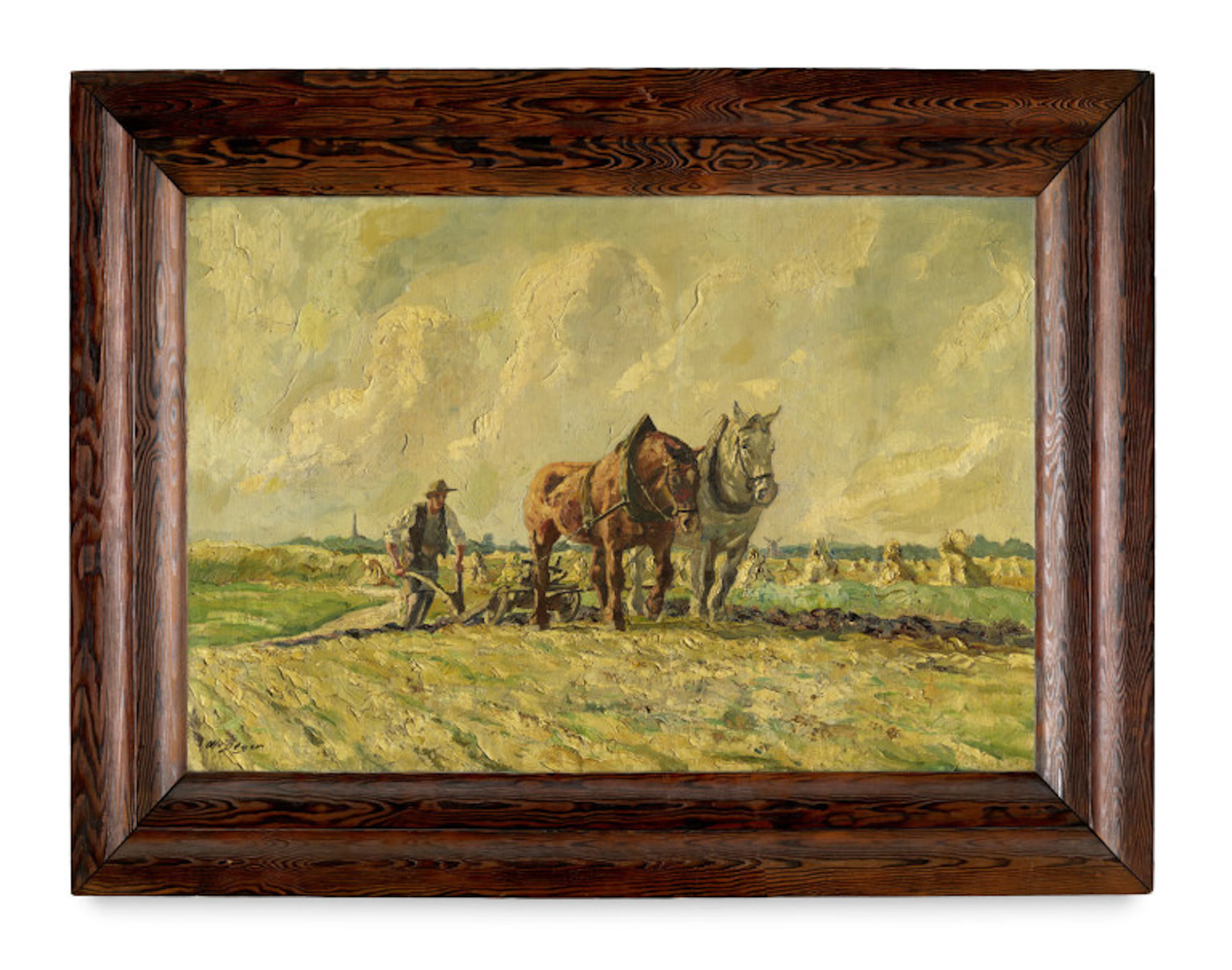 Otto Beyer. Sommerlandschaft mit …