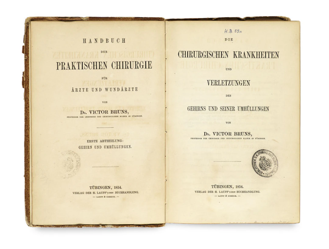 Victor Bruns. Die chirurgischen Krankheiten …