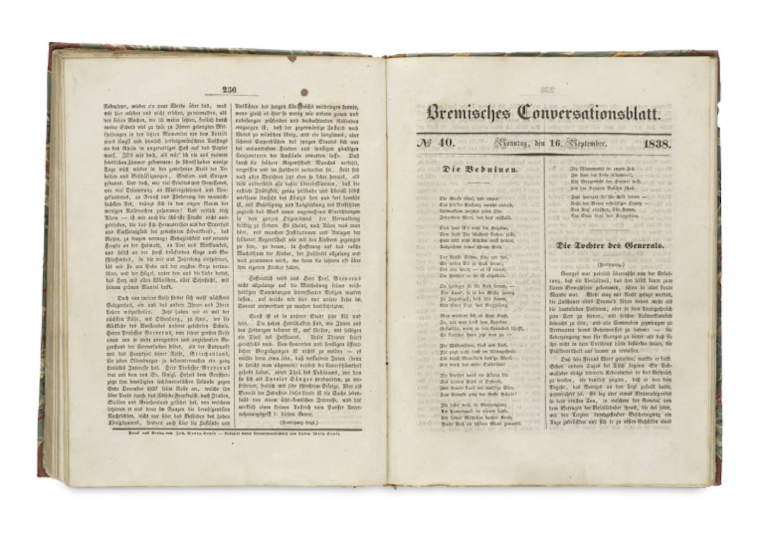 Friedrich Engels. Die Beduinen (Erstdruck). In: …