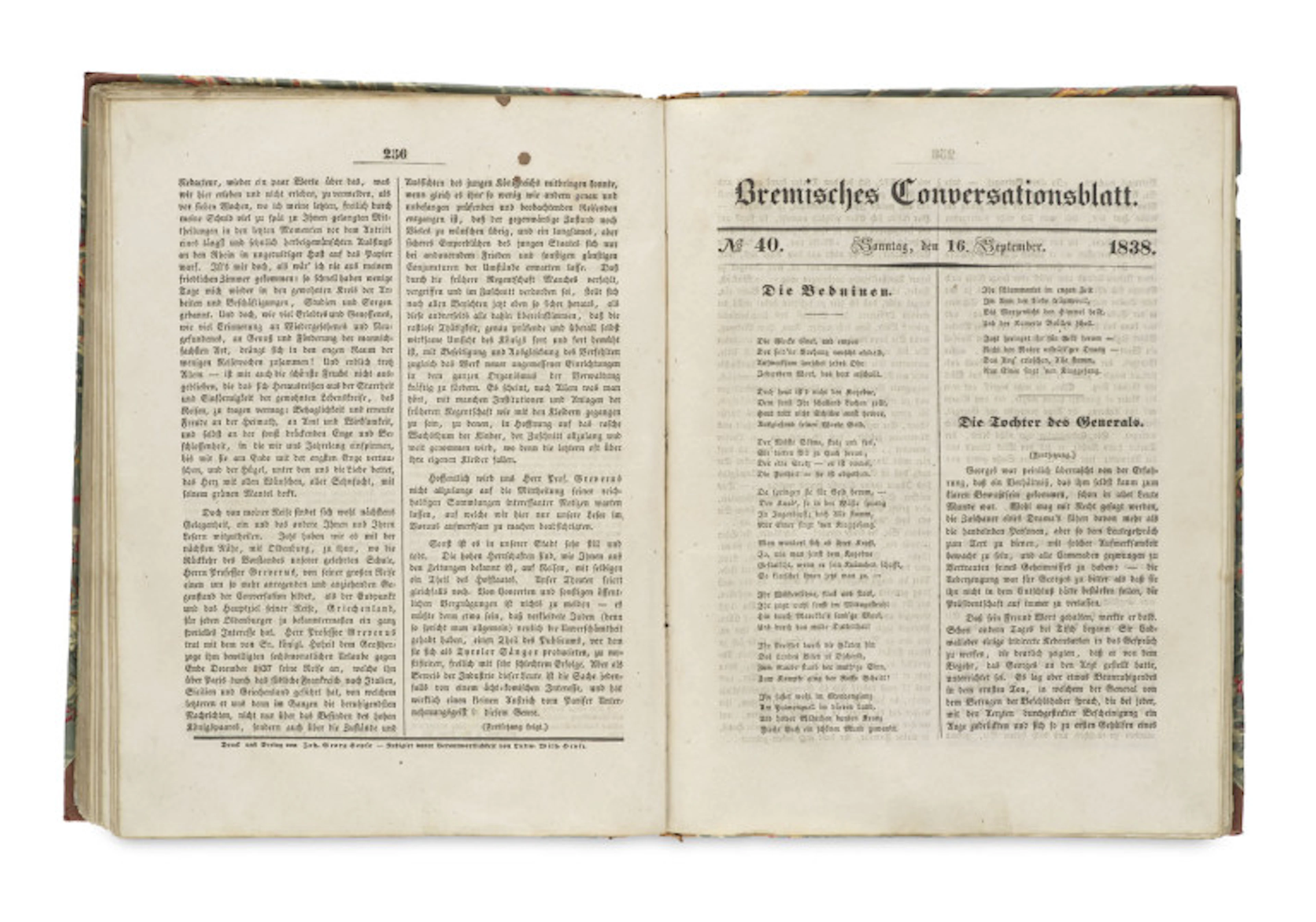 Friedrich Engels. Die Beduinen (Erstdruck). In: …