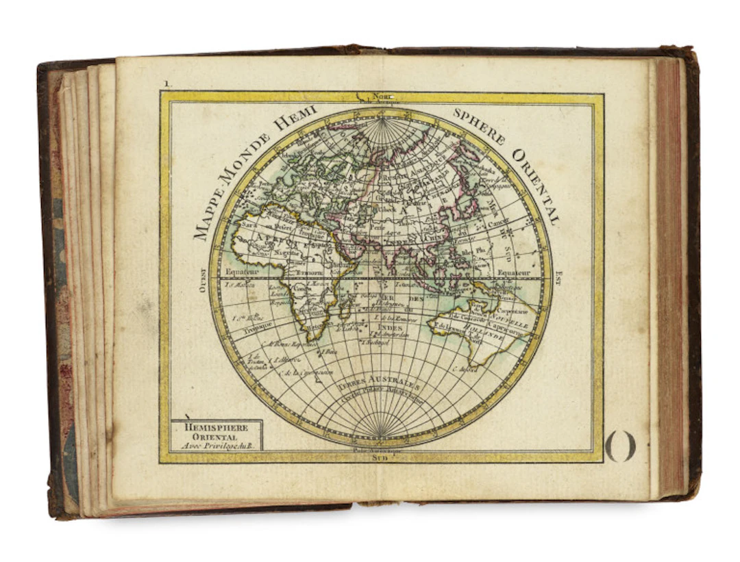 (Giovanni Antonio) Rizzi-Zannoni. Atlas géographique contenant …