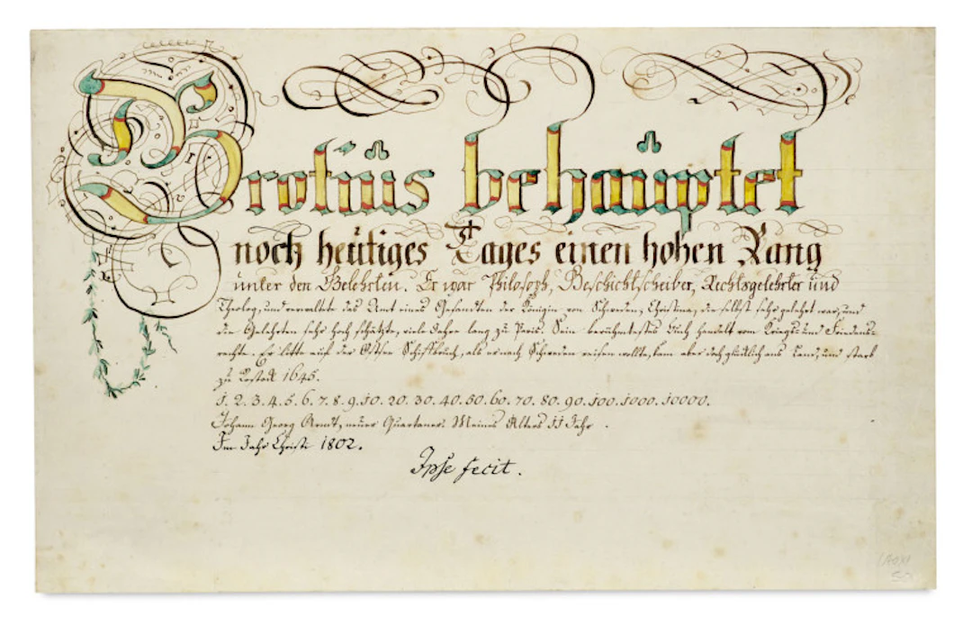 Grotius behauptet noch …