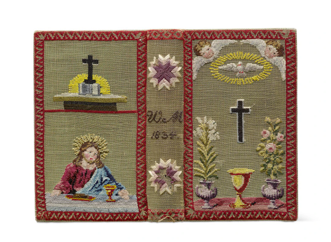 Mit christlichen Symbolen …