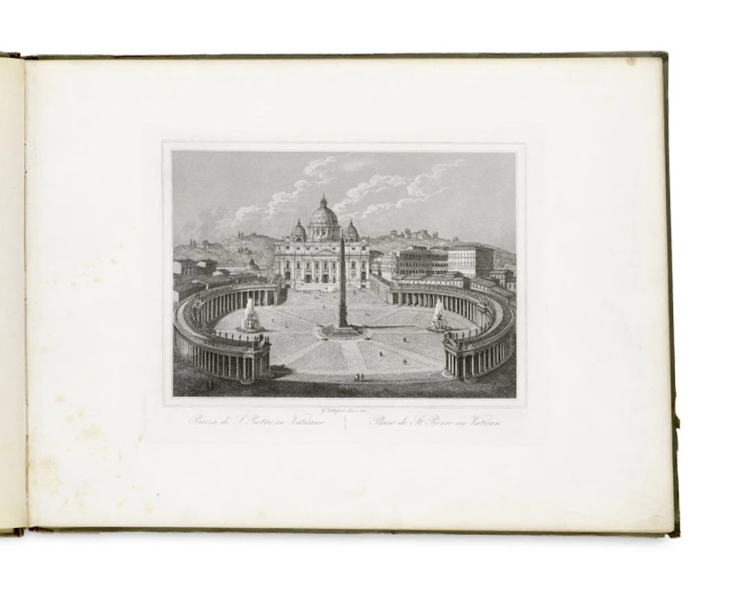 Gaetano Cottafavi. Album mit 50 Kupferstichen …