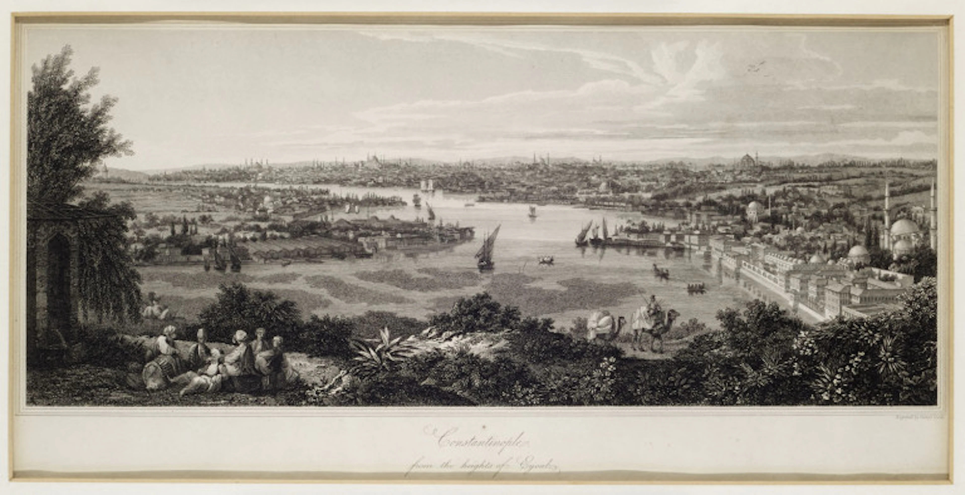 George Alexander Cooke. Constantinople from the …