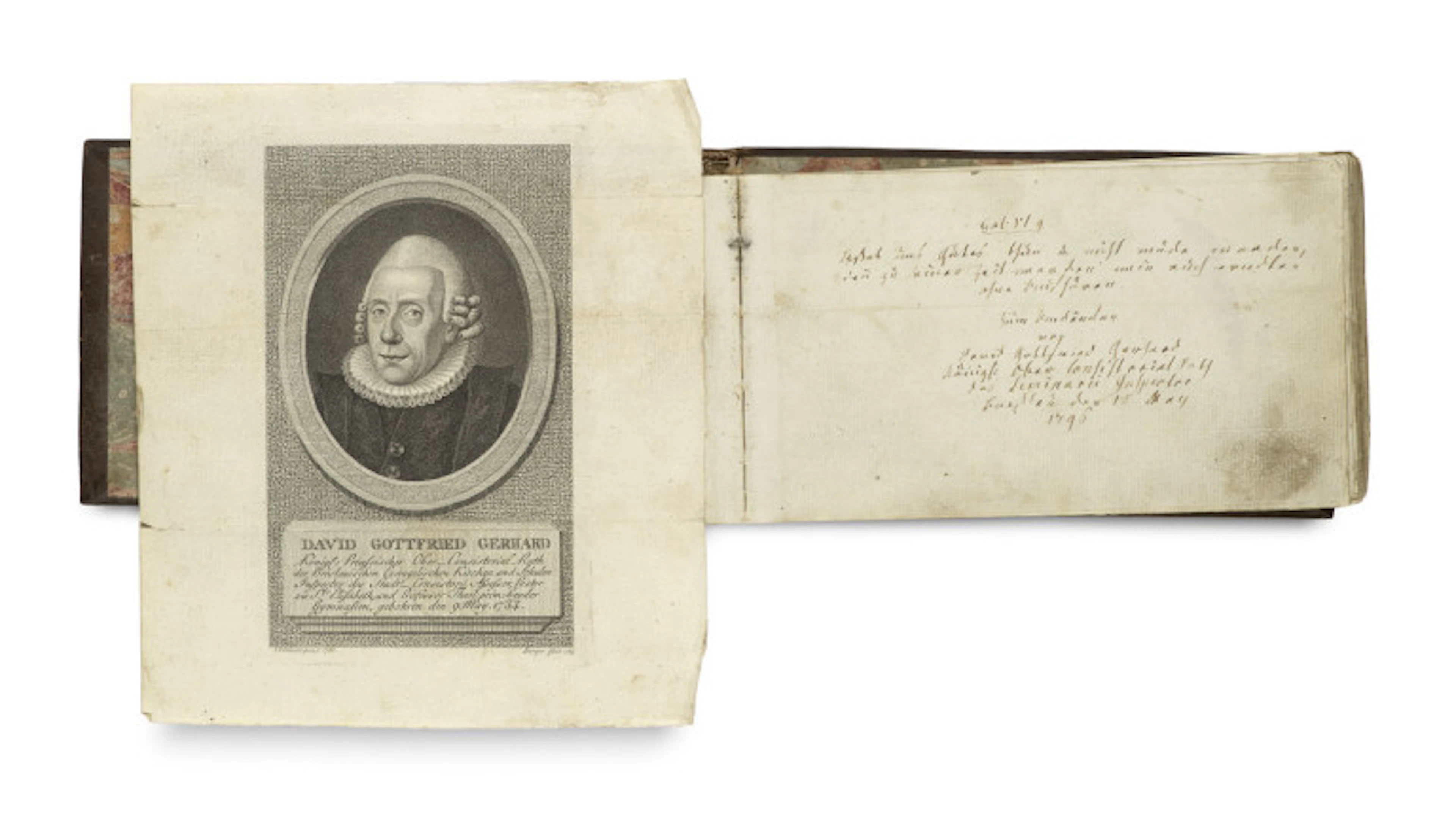 Stammbuch des Johann Gottlieb …