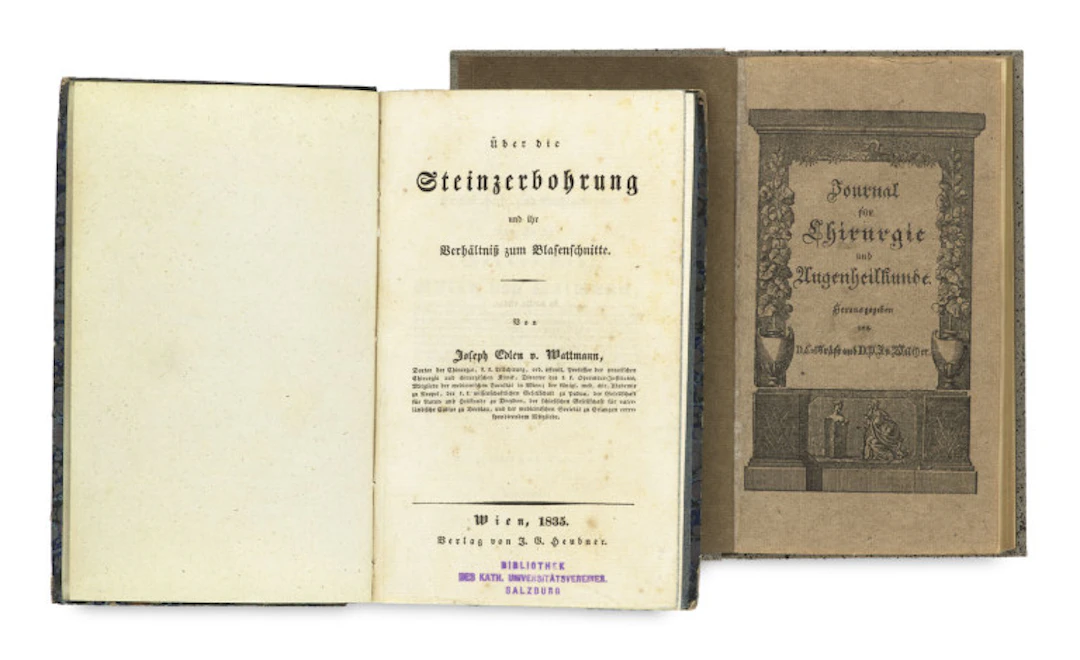 Joseph von Wattmann. Über die Steinzerbohrung und …