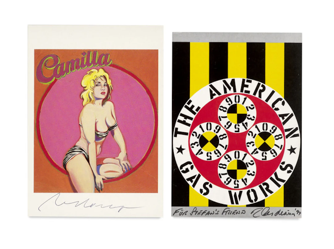 Sammlung von 5 signierten Pop …