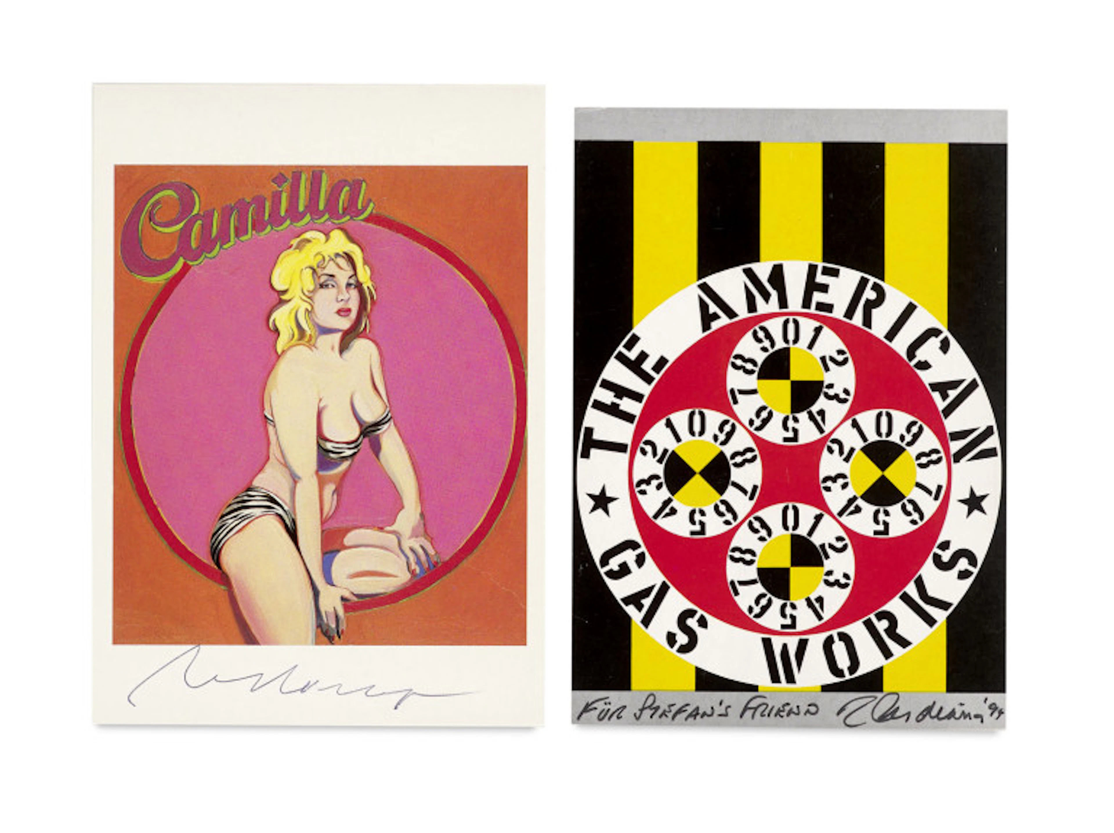 Sammlung von 5 signierten Pop …