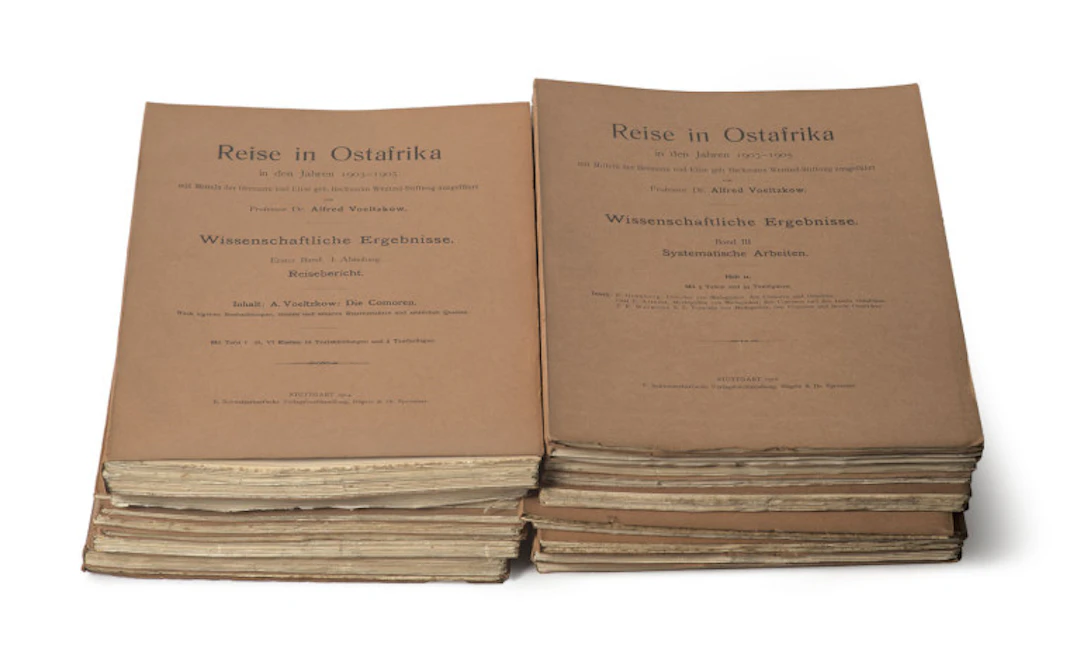 Alfred Voeltzkow. Reise in Ostafrika in den …