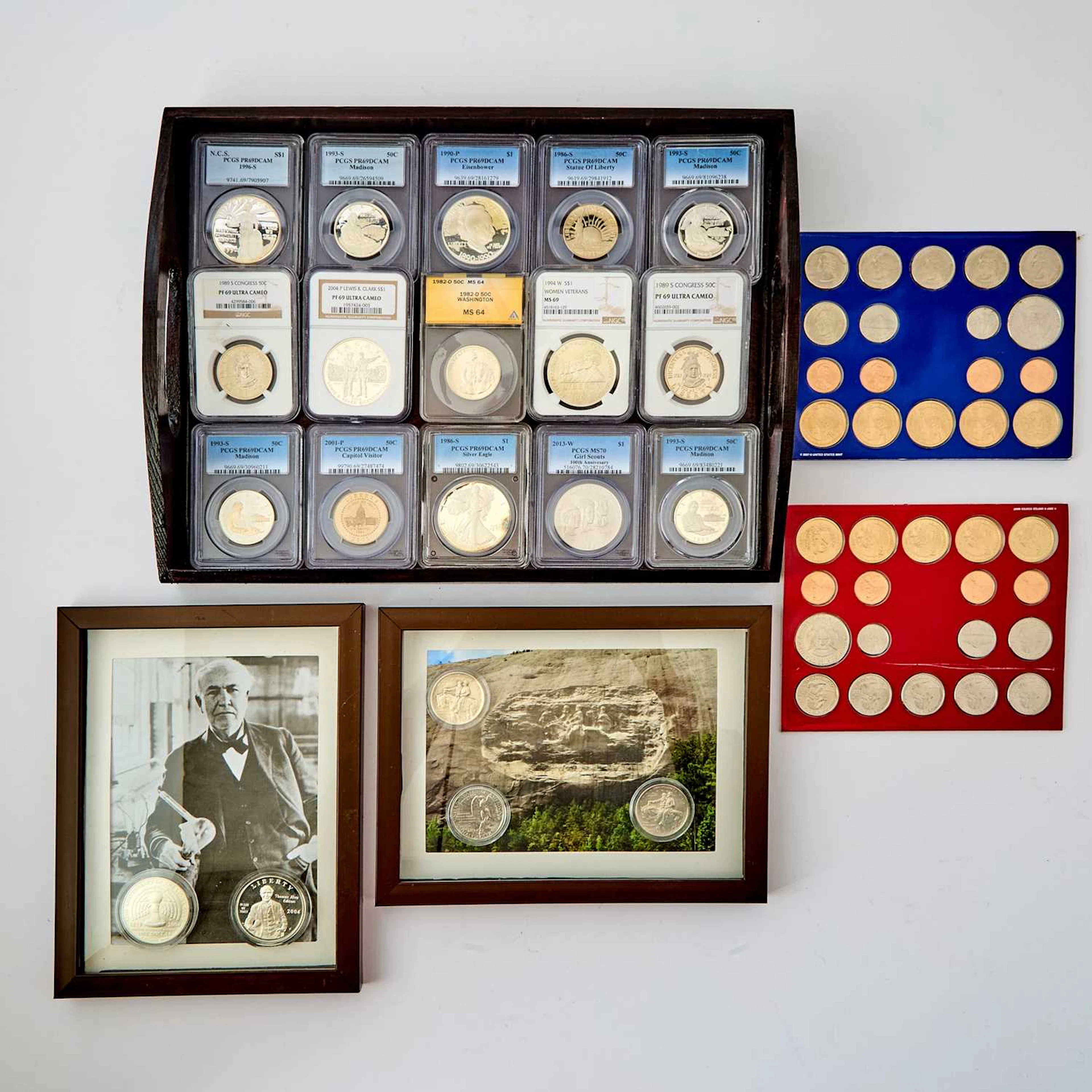 United States - Group of Commemorative Gold, Silver, and Base Metal Coins