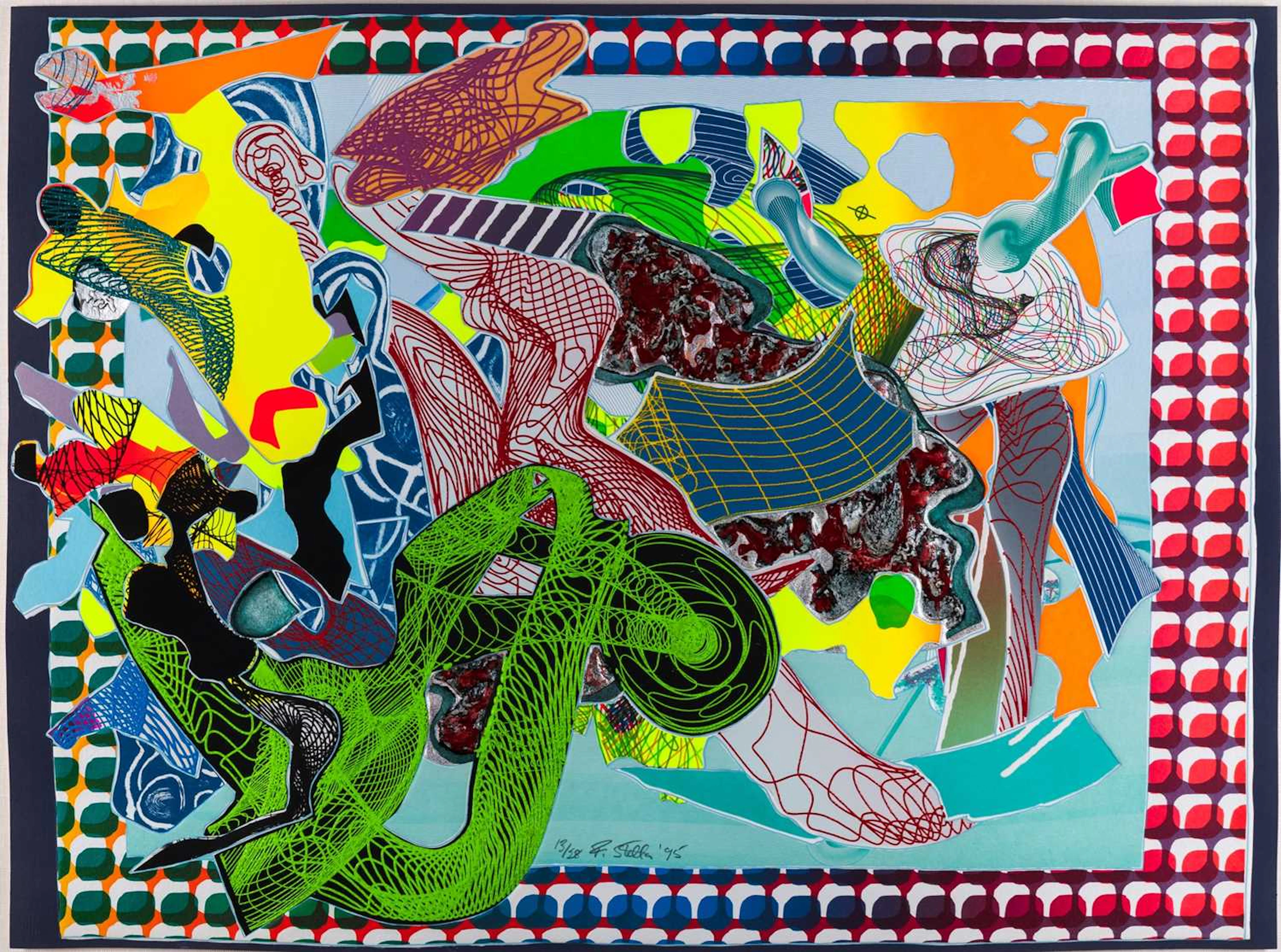 Frank Stella (American 1936-2024)