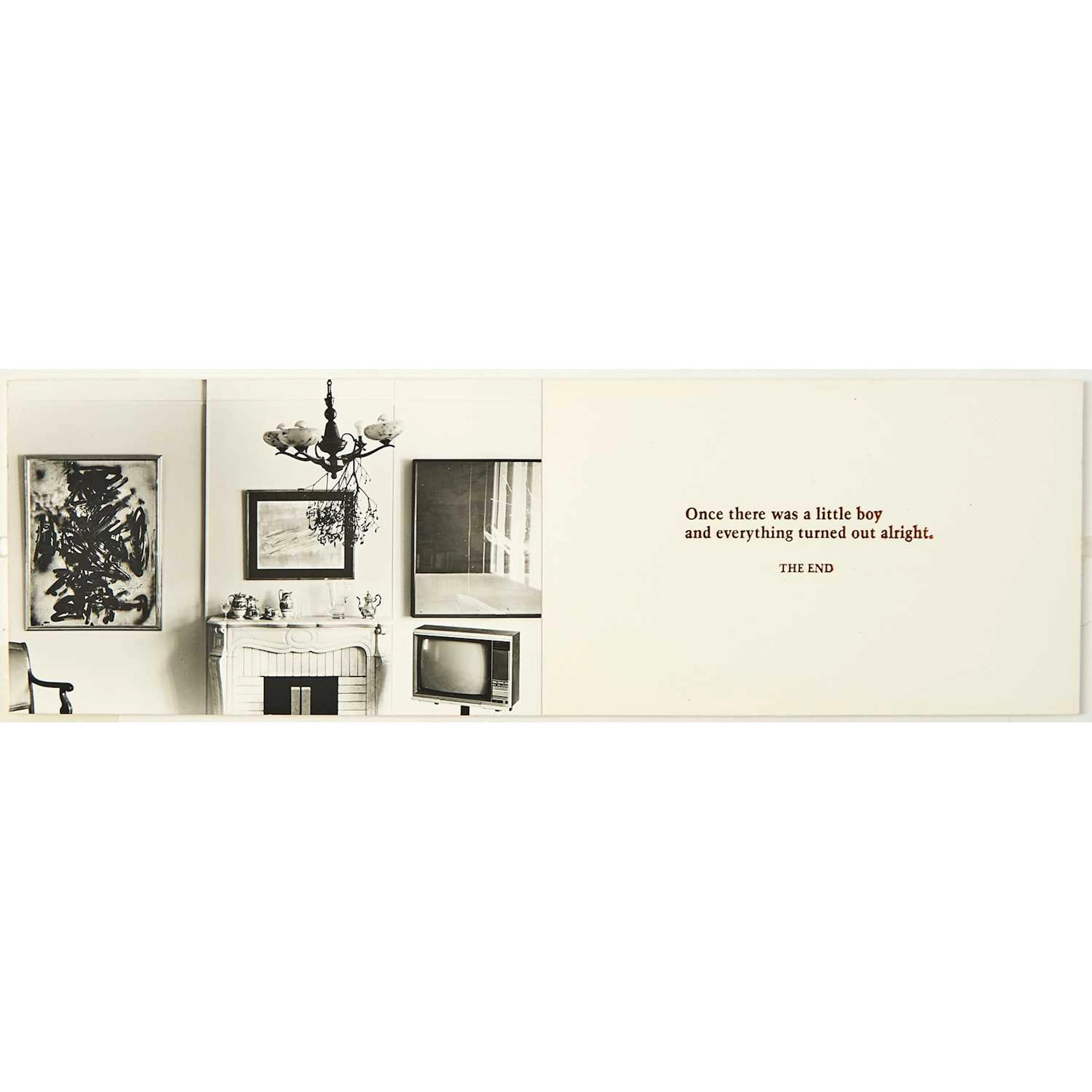 Louise Lawler, Once there was a little boy and everything turned out