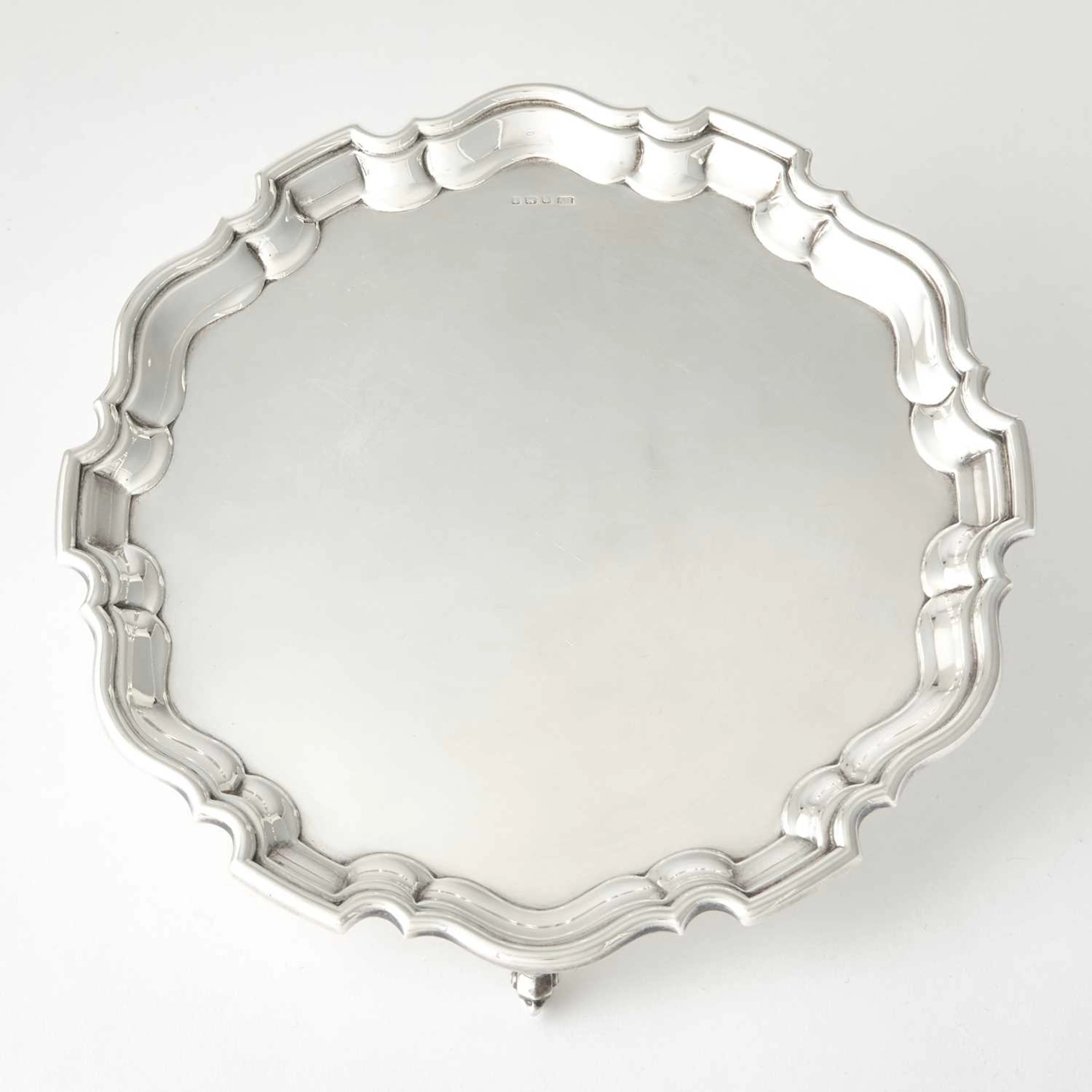 George V Sterling Silver Salver