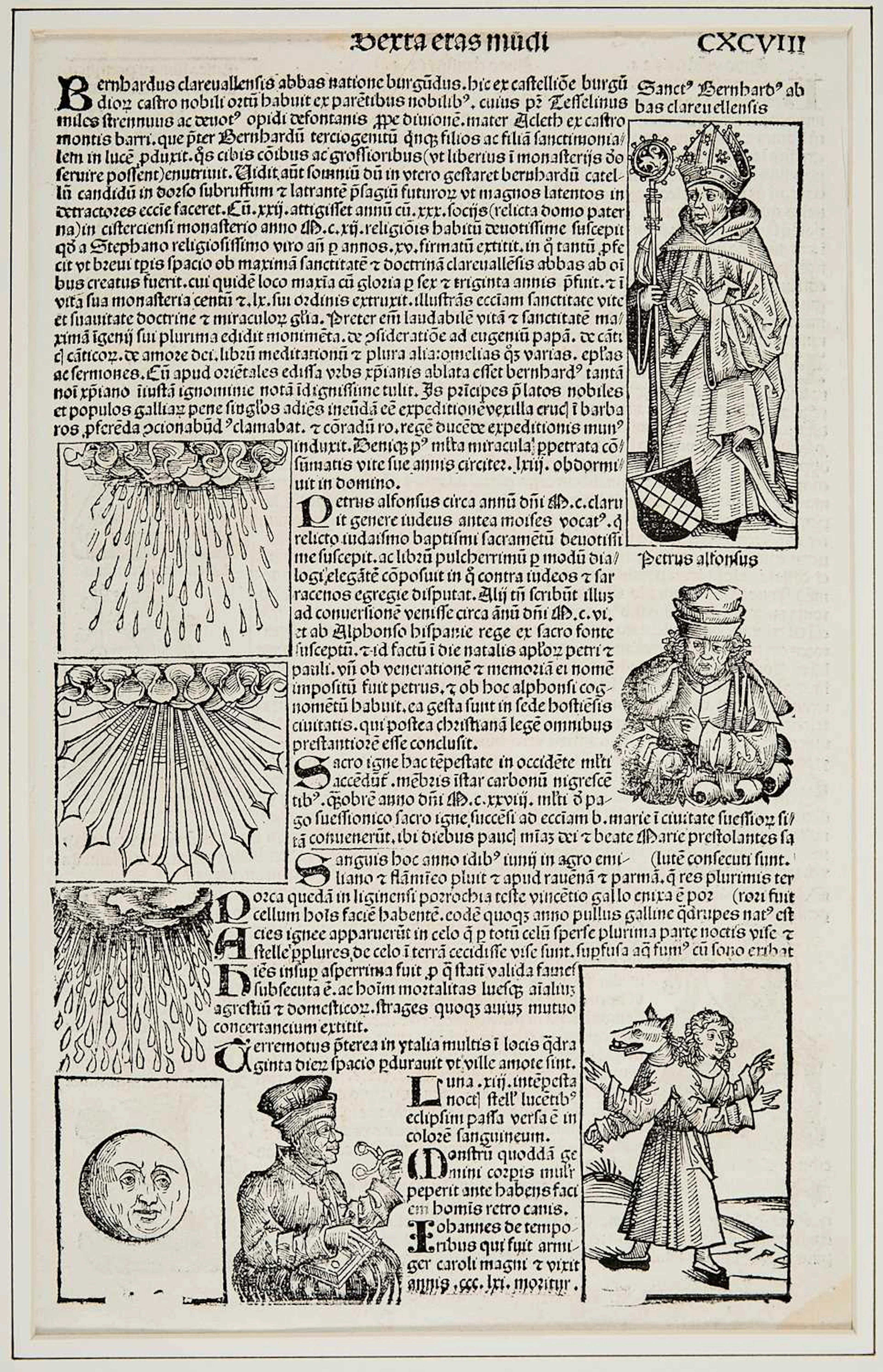 A Nuremberg Chronicle Leaf