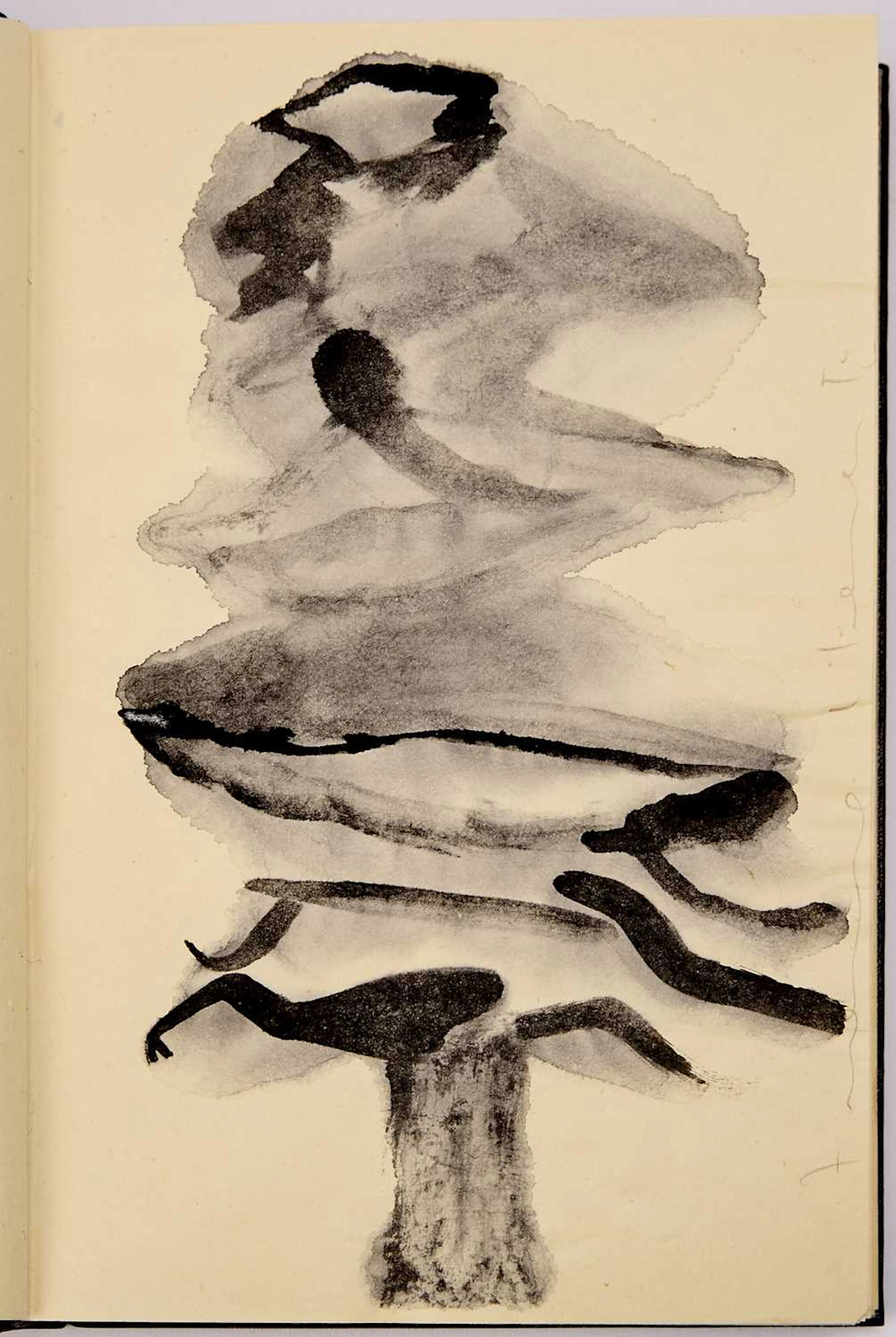 An erotic artist's book illustrated by Francesco Clemente, with an