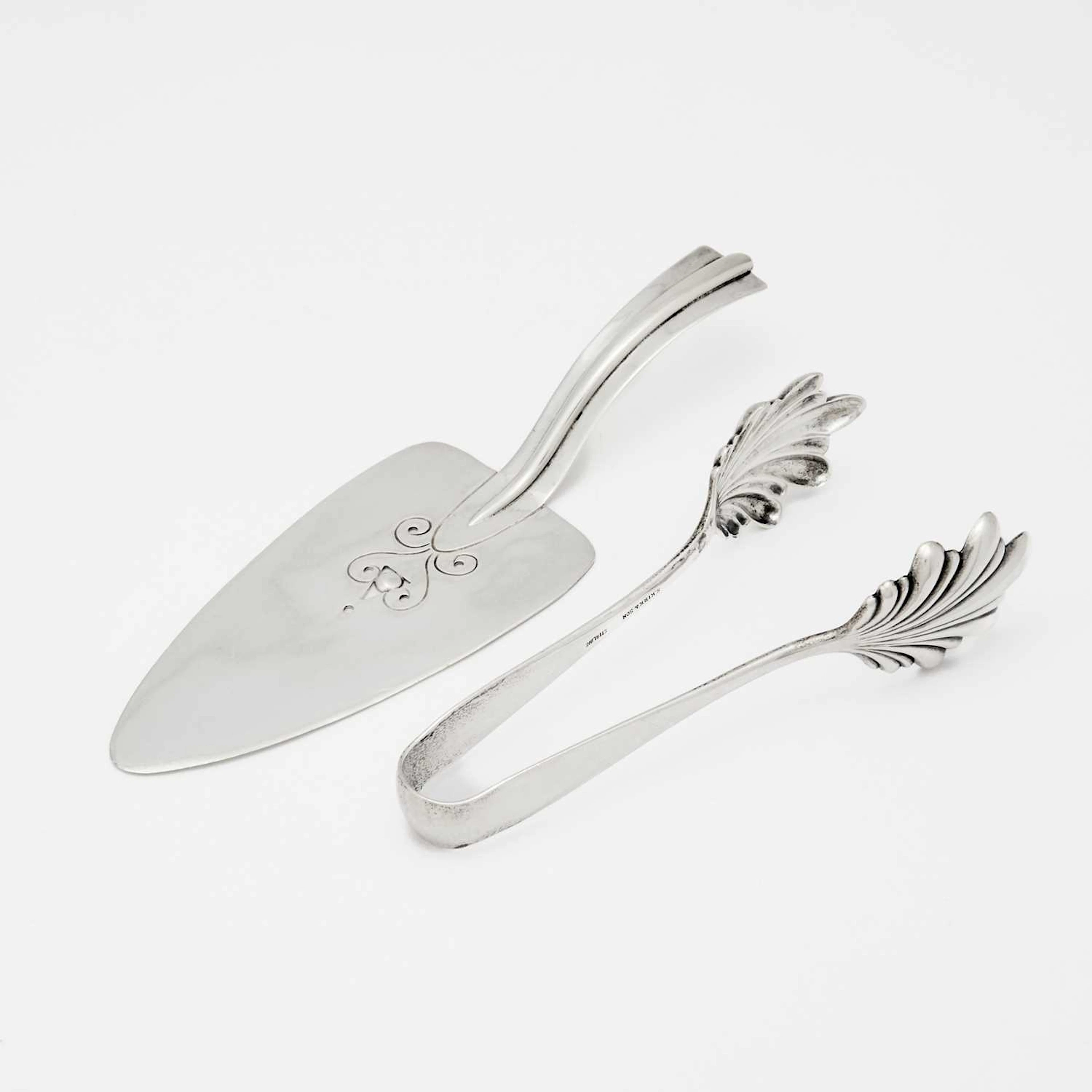 Mexican Hector Aguilar Sterling Silver Cake Server