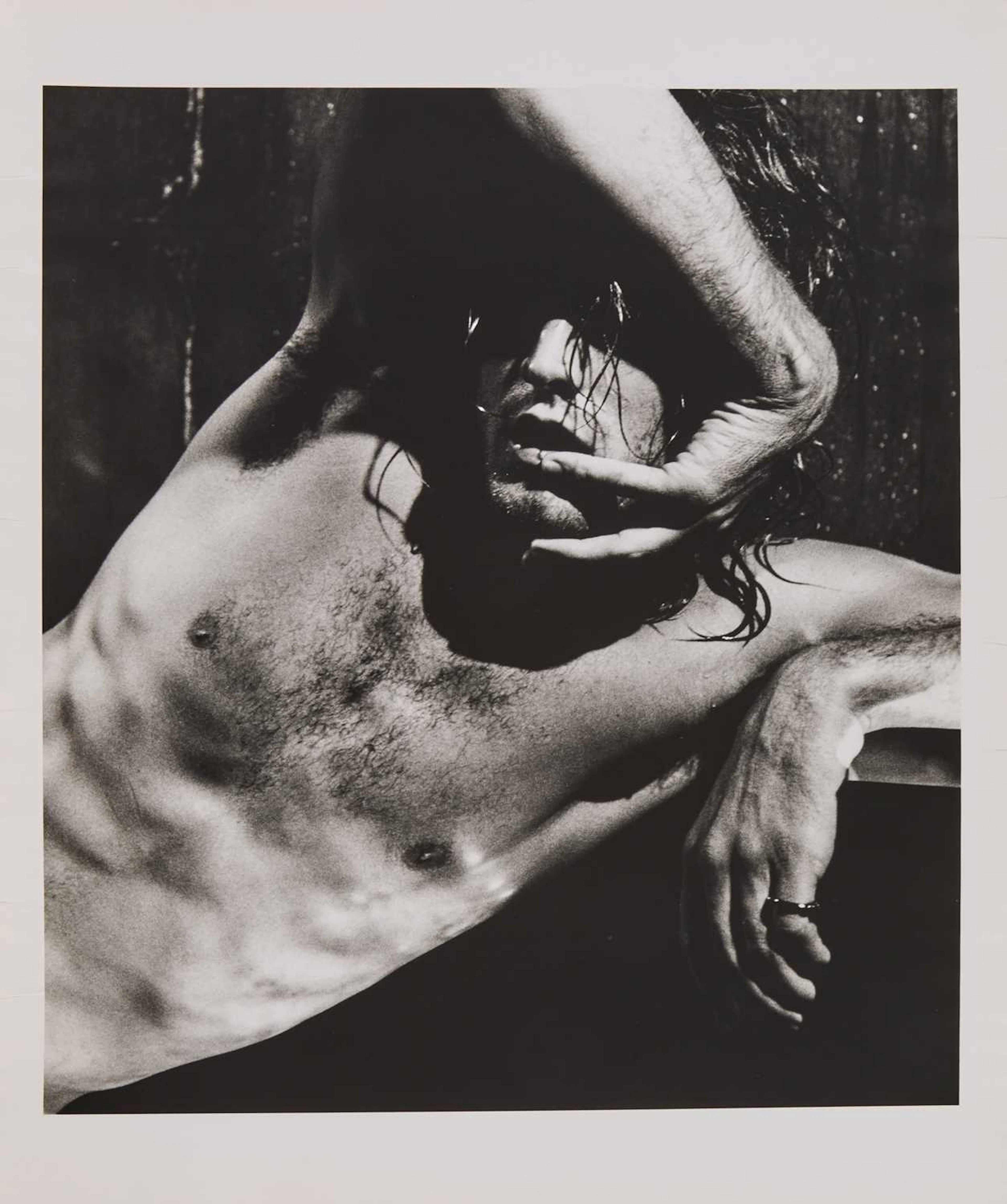 Karl Lagerfeld, Reclining male nude, 2003