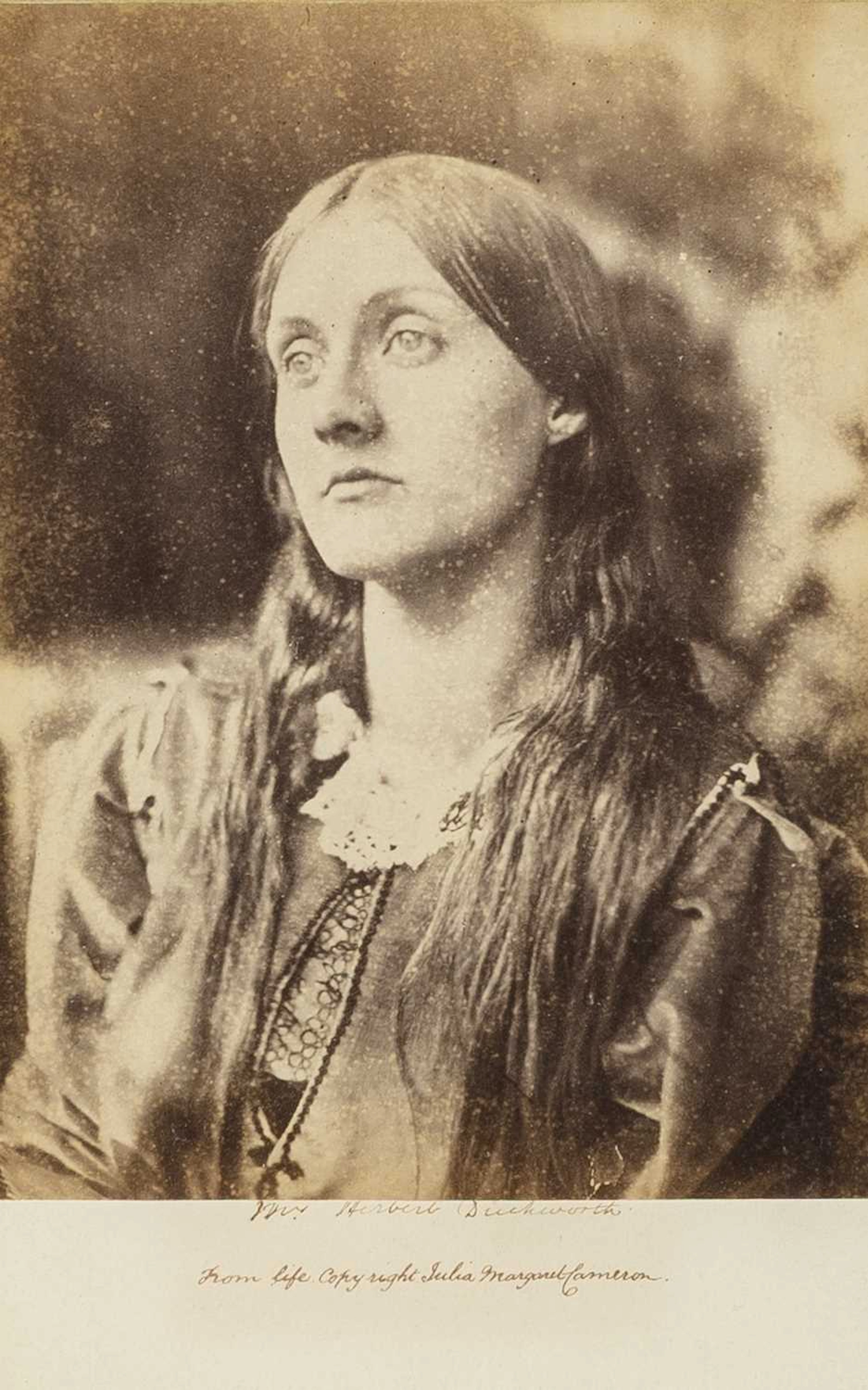 Julia Margaret Cameron, Mrs. Herbert Duckworth 1865